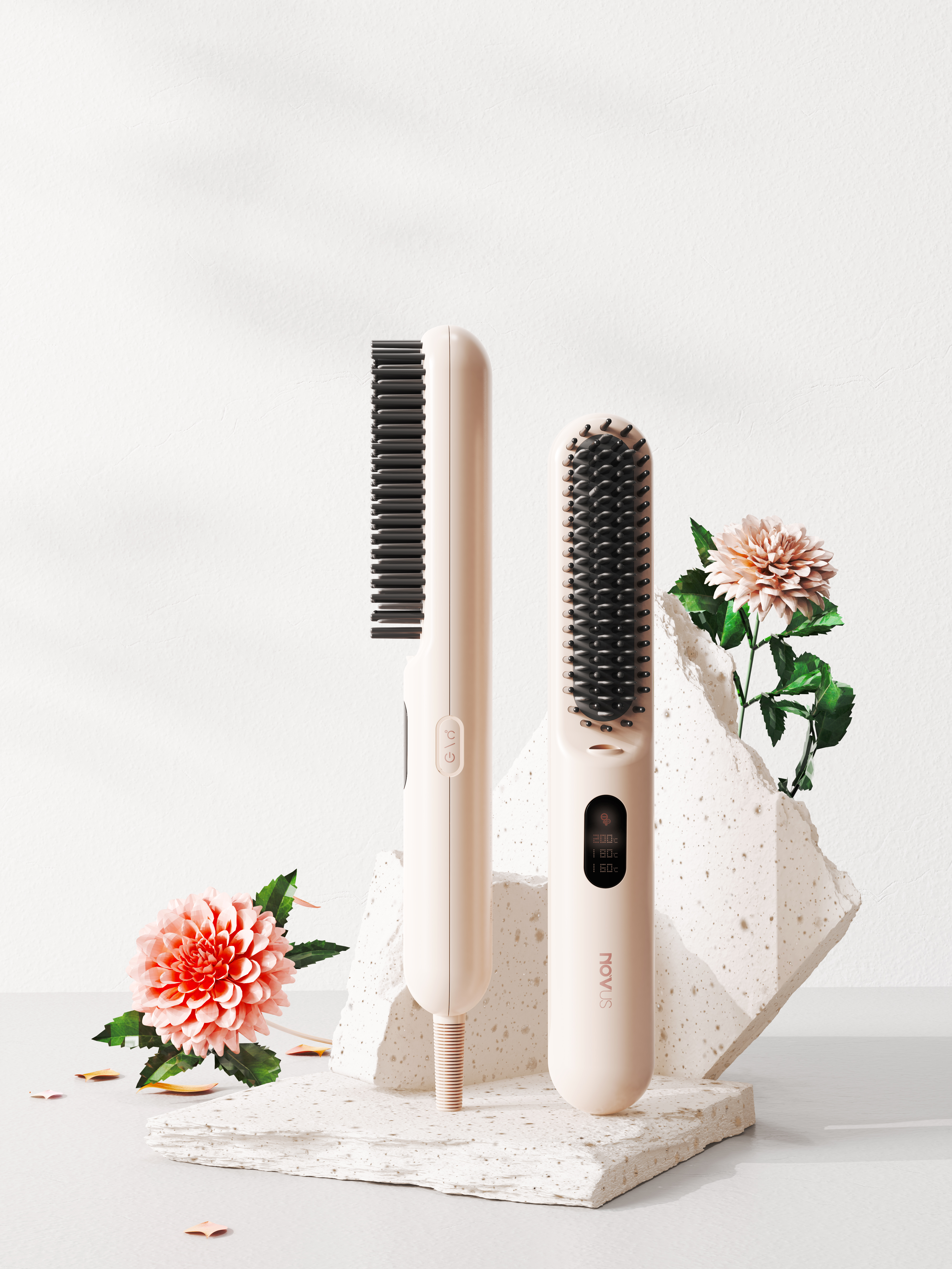 Straight hair comb design，industrial design，product design，Hangzhou design，Original design，