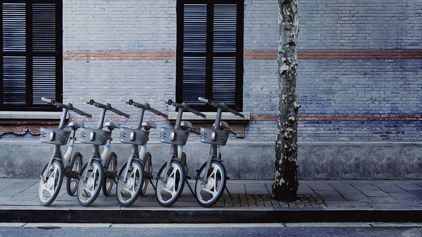 PAC-bike，共享电踏车，共享自行车，