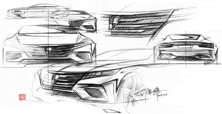 industrial design，Automobile design，conceptual design，Roewe ，
