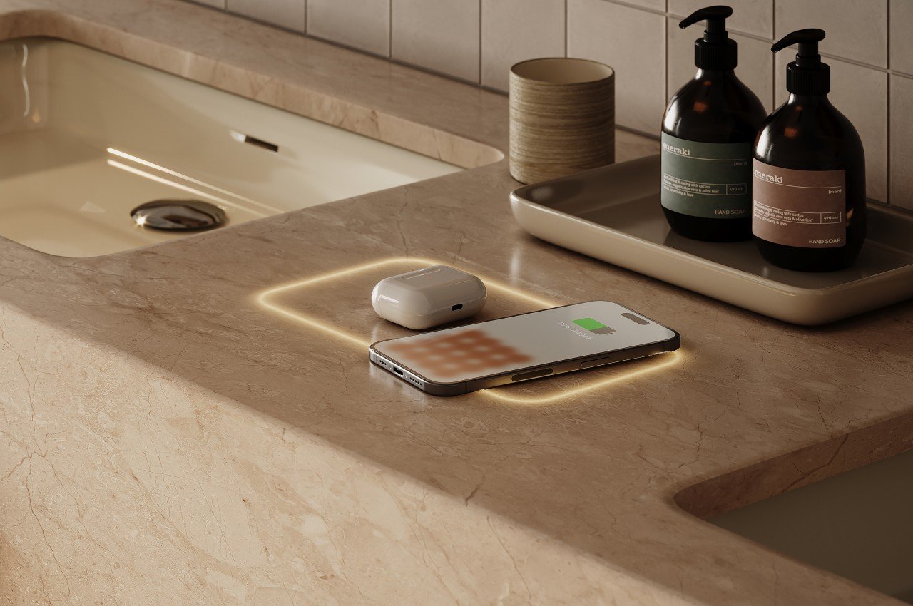 FREEPOWER，Wireless charging，Home Furnishing，Design，