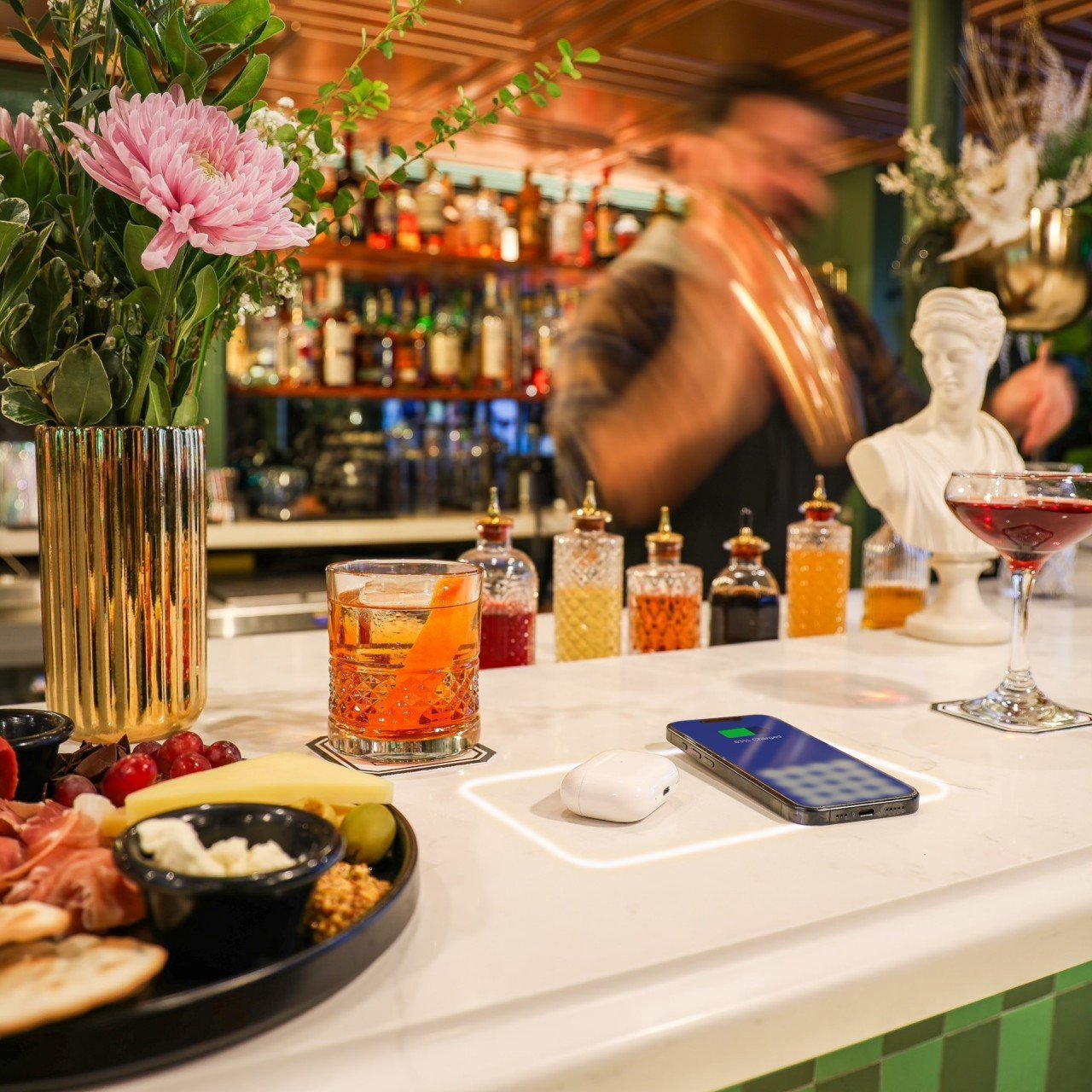 FREEPOWER，Wireless charging，Home Furnishing，Design，