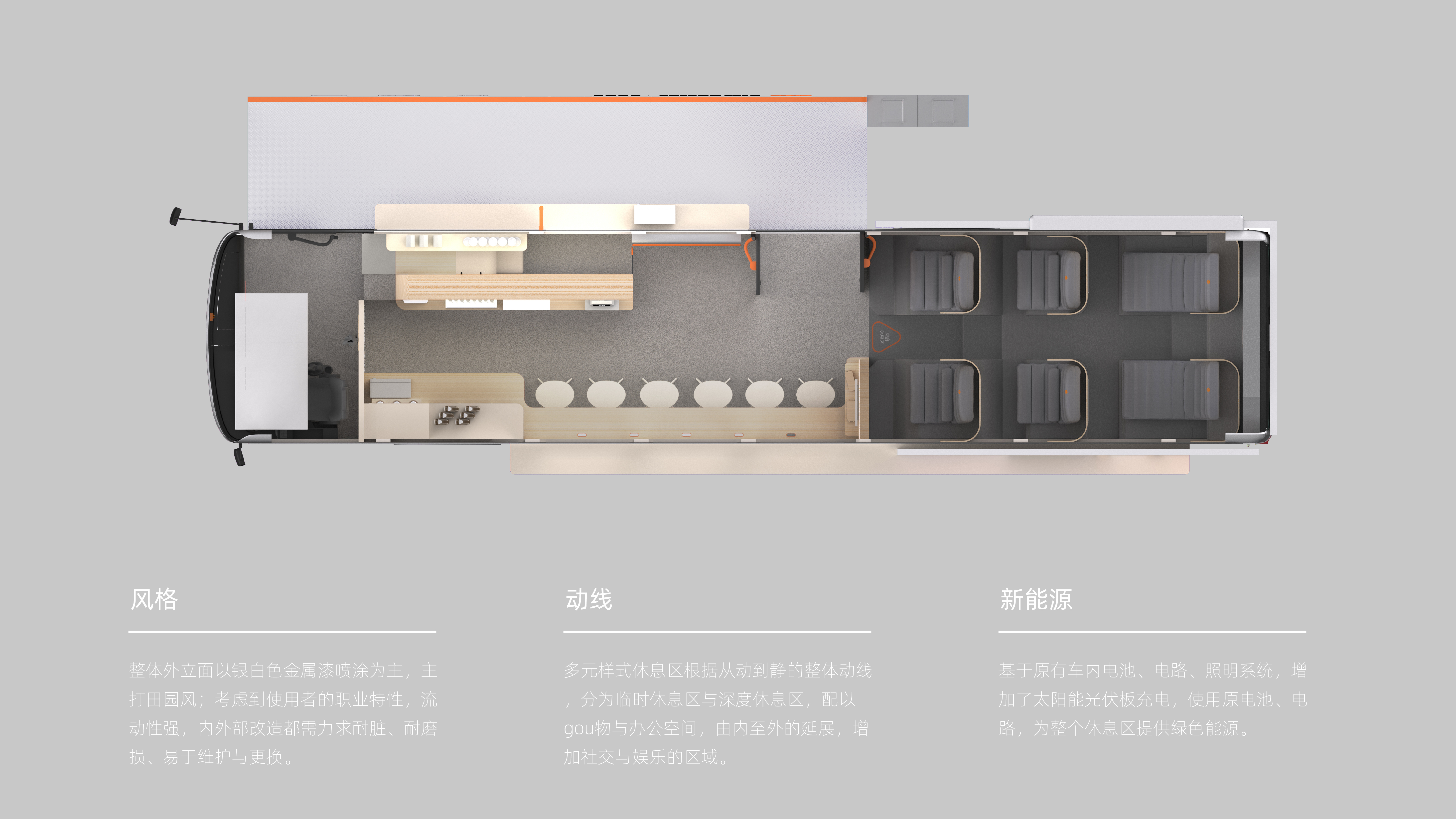German iF Design Award，new energy，bus transformation，Appearance design，Structural design，