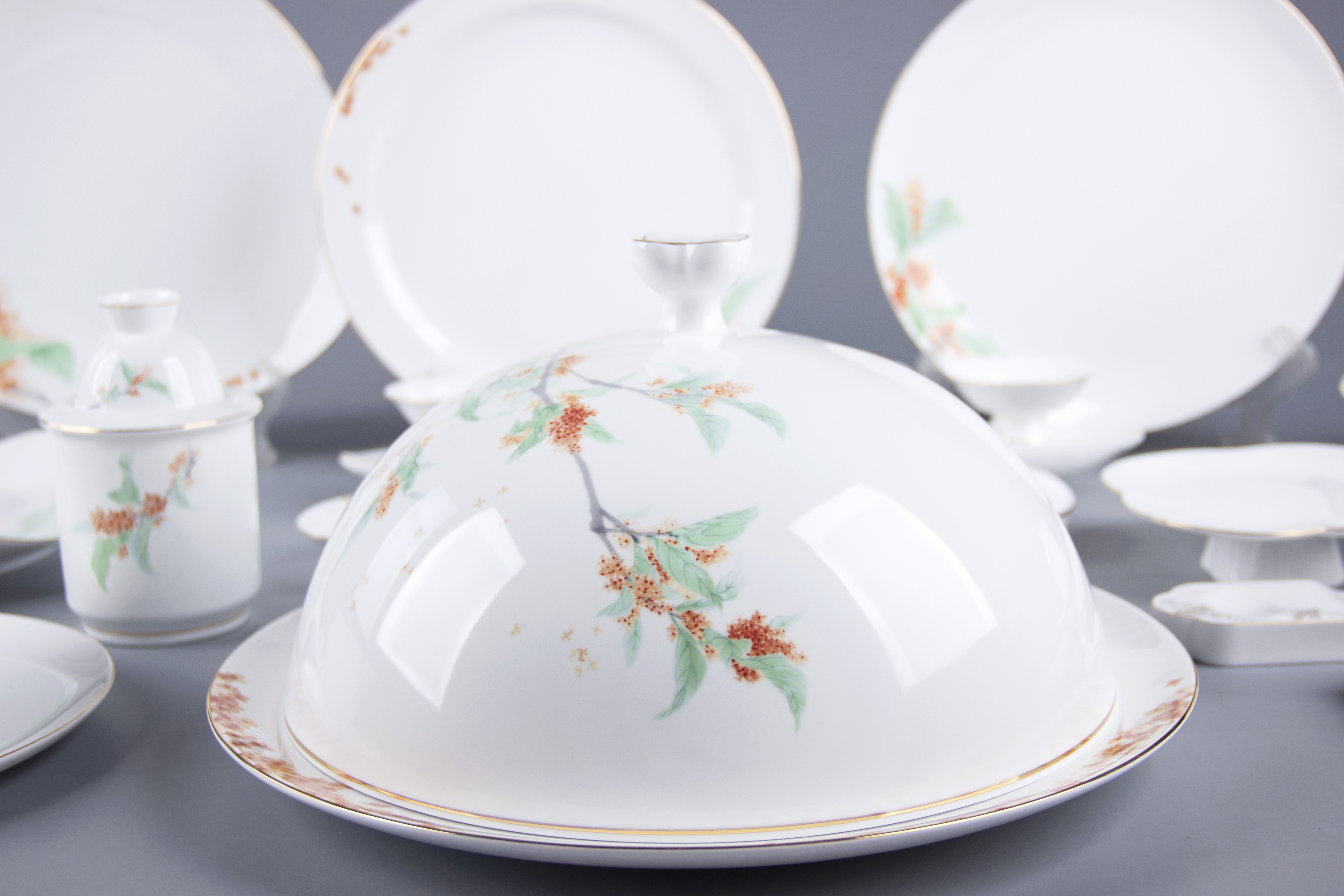 Chinese white，State Banquet Porcelain，tableware，Hangzhou Asian Games，Porcelain Capital Dehua，