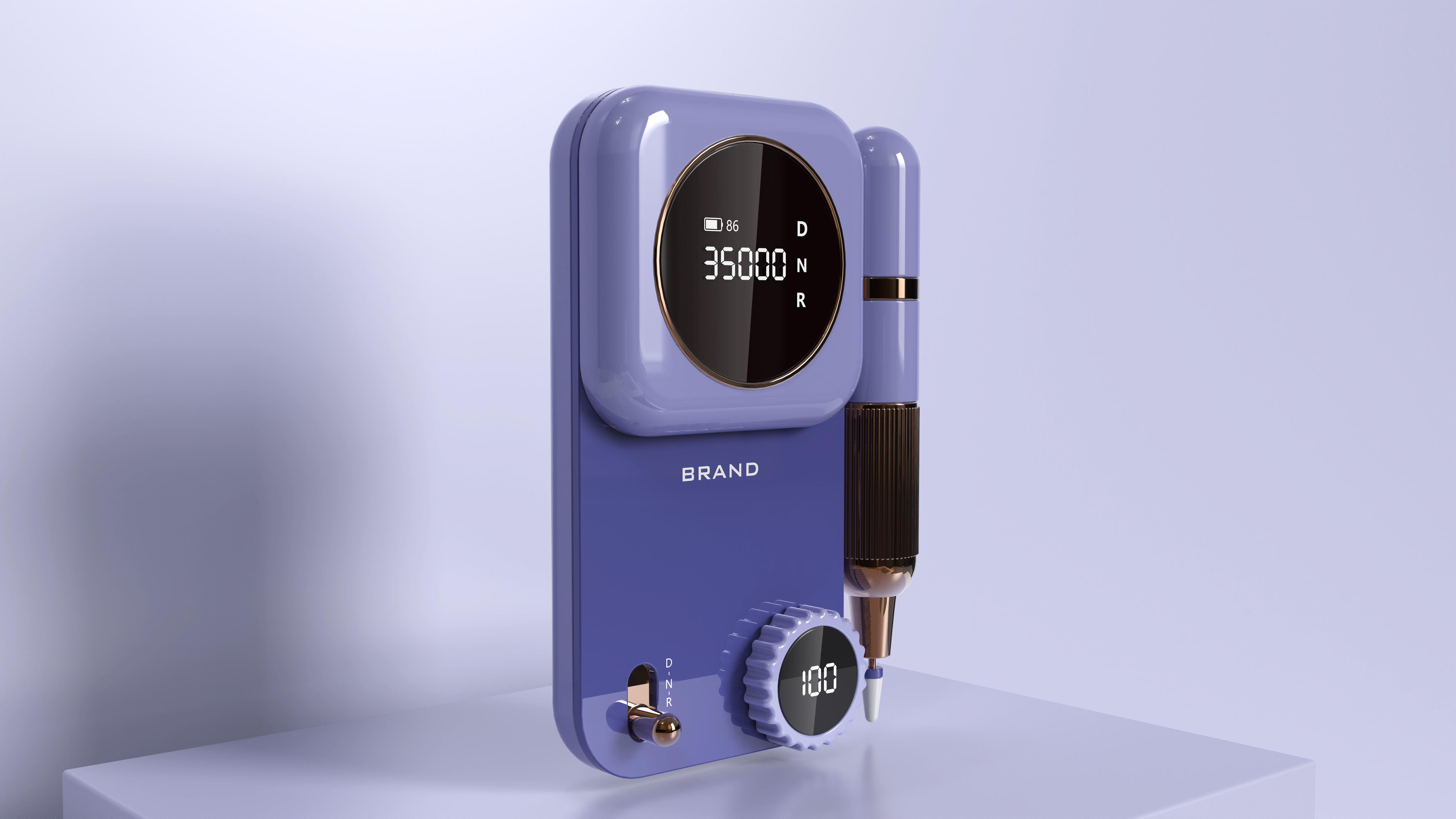 Manicure machine，Retro，industrial design，Good thing recommendation，Light luxury，Geometric simplicity，A must-have gift for girls，Beauty makeup，