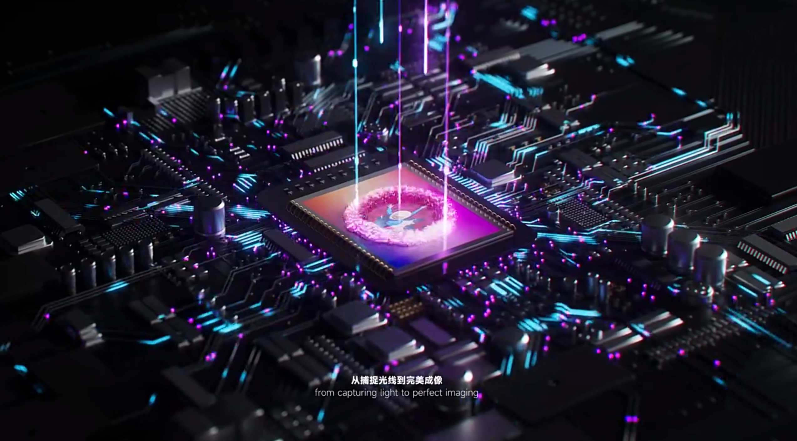 Gico Micro，chip，Product 3D animation，cg，Special effects，