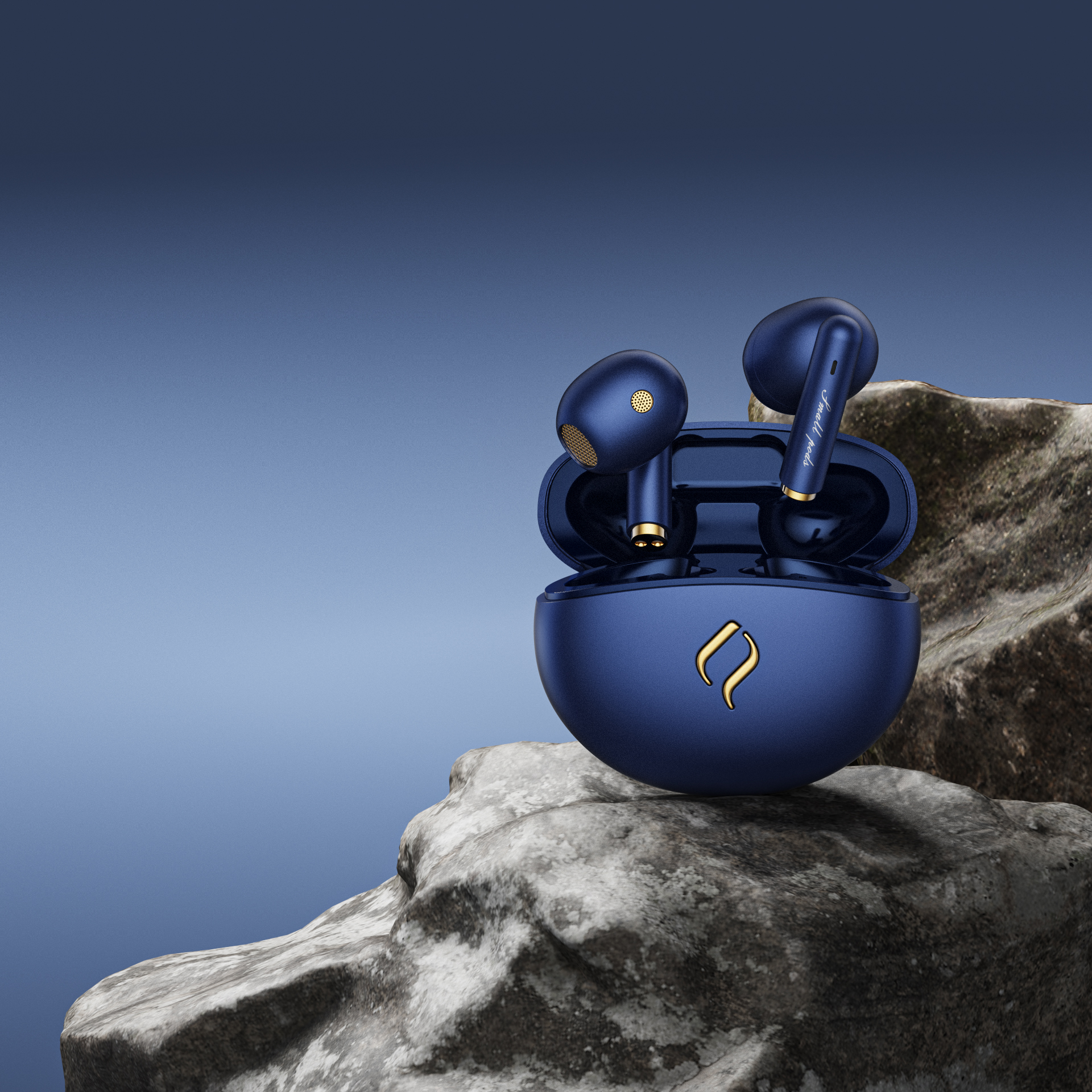 Original works，Product rendering，electronic product，Bluetooth headset，headset，E-commerce rendering，three-dimensional，product，