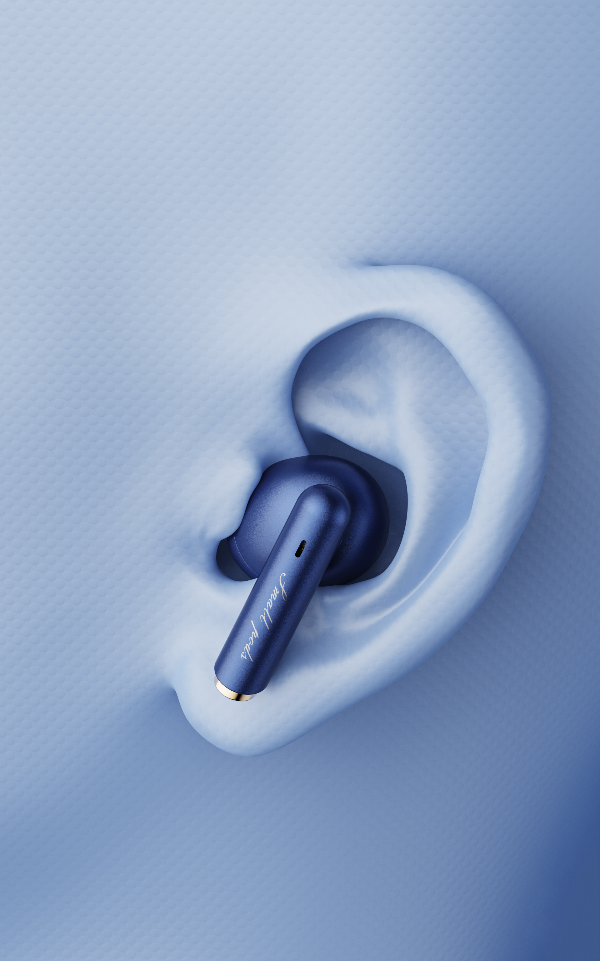 Original works，Product rendering，electronic product，Bluetooth headset，headset，E-commerce rendering，three-dimensional，product，