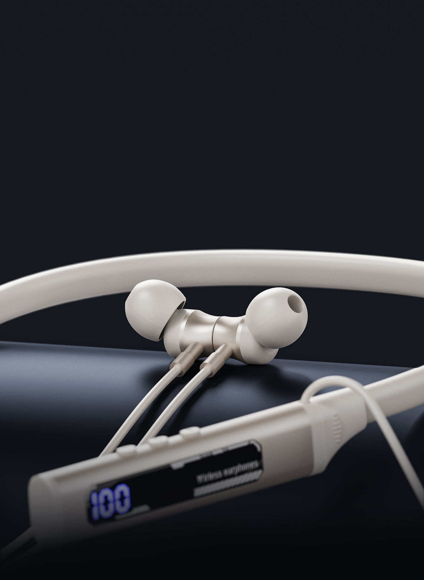 Original works，Product rendering，electronic product，Bluetooth headset，headset，E-commerce rendering，three-dimensional，product，
