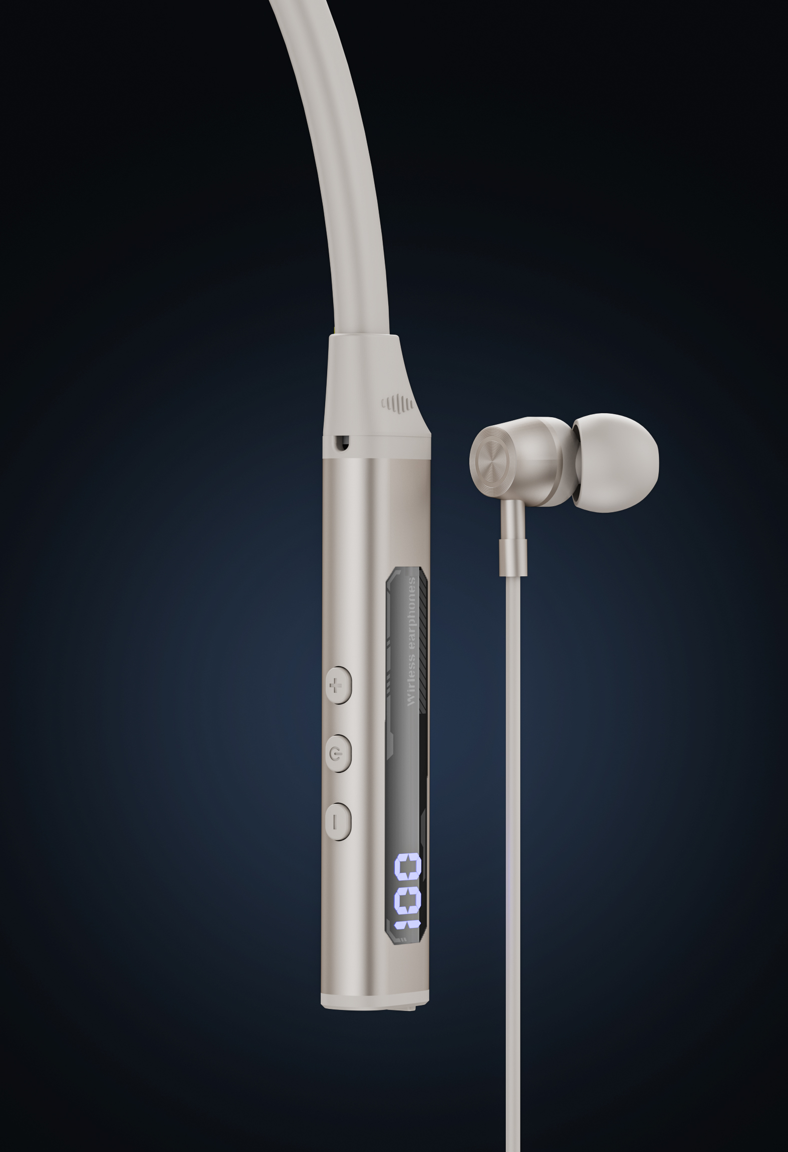 Original works，Product rendering，electronic product，Bluetooth headset，headset，E-commerce rendering，three-dimensional，product，