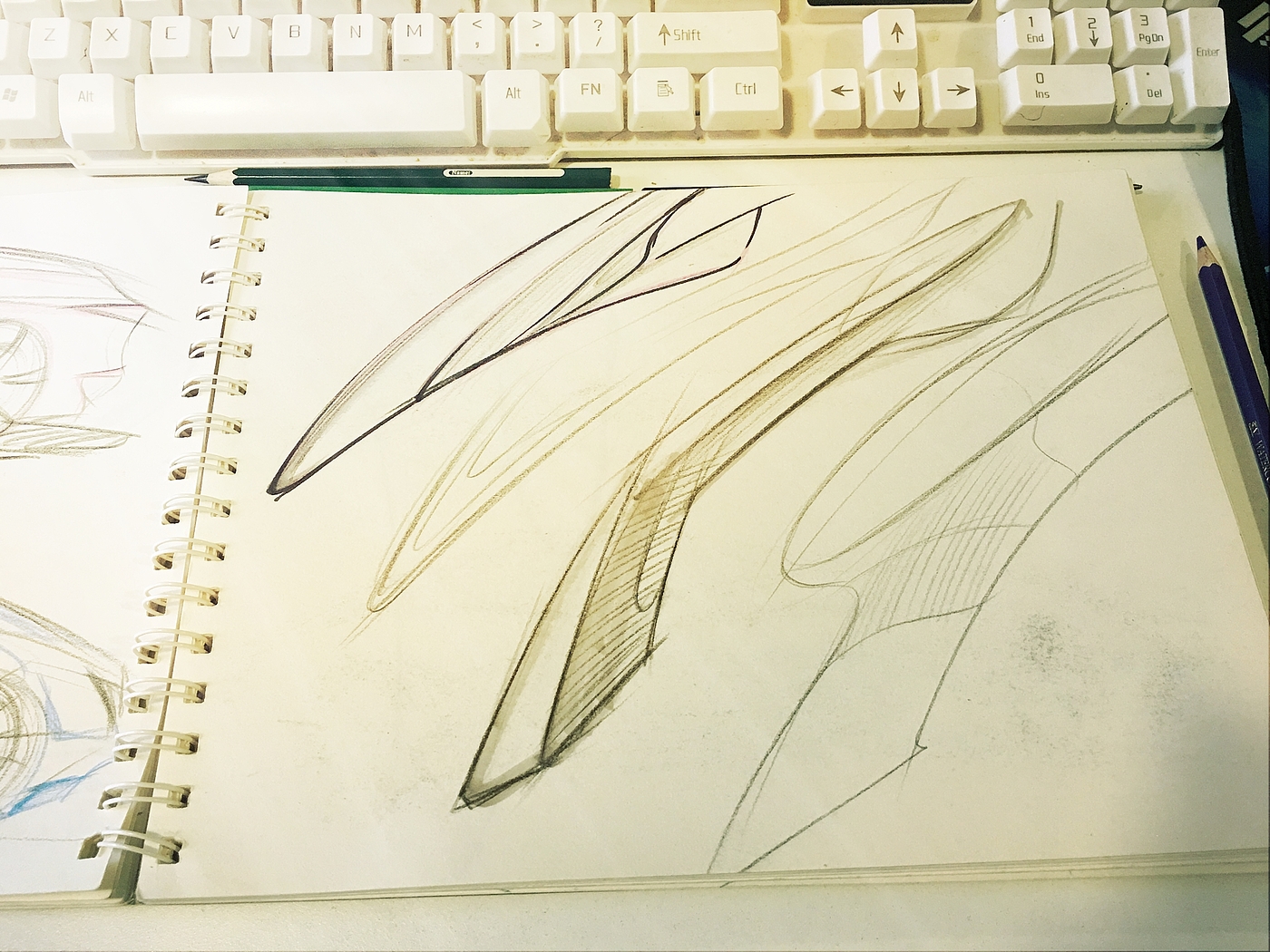 Hand drawn，