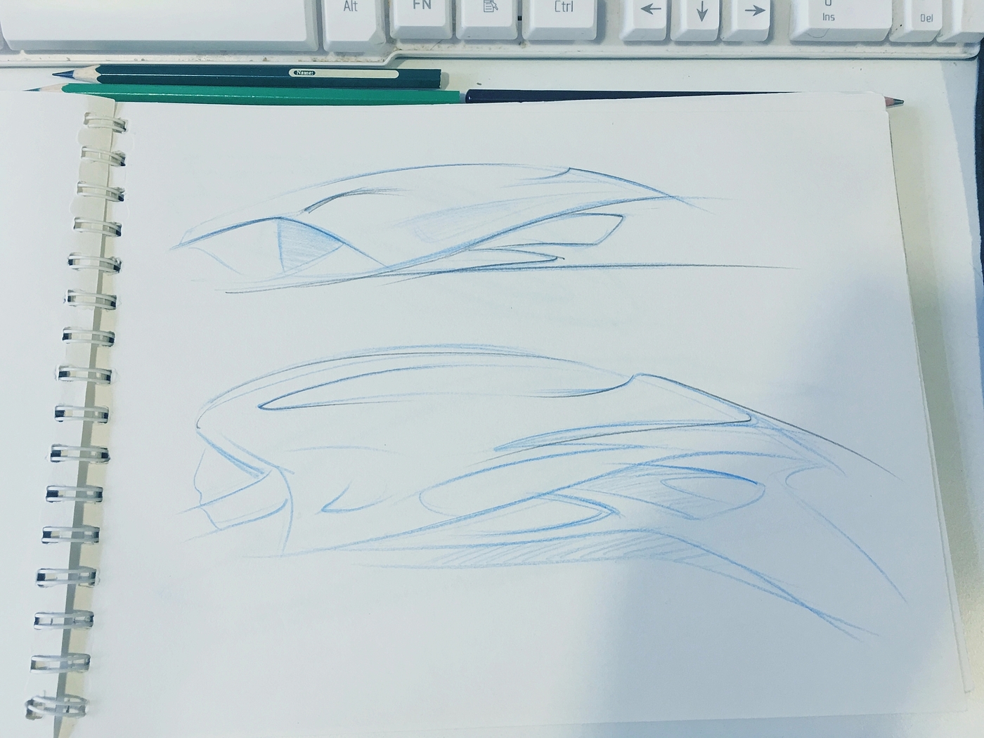 Hand drawn，