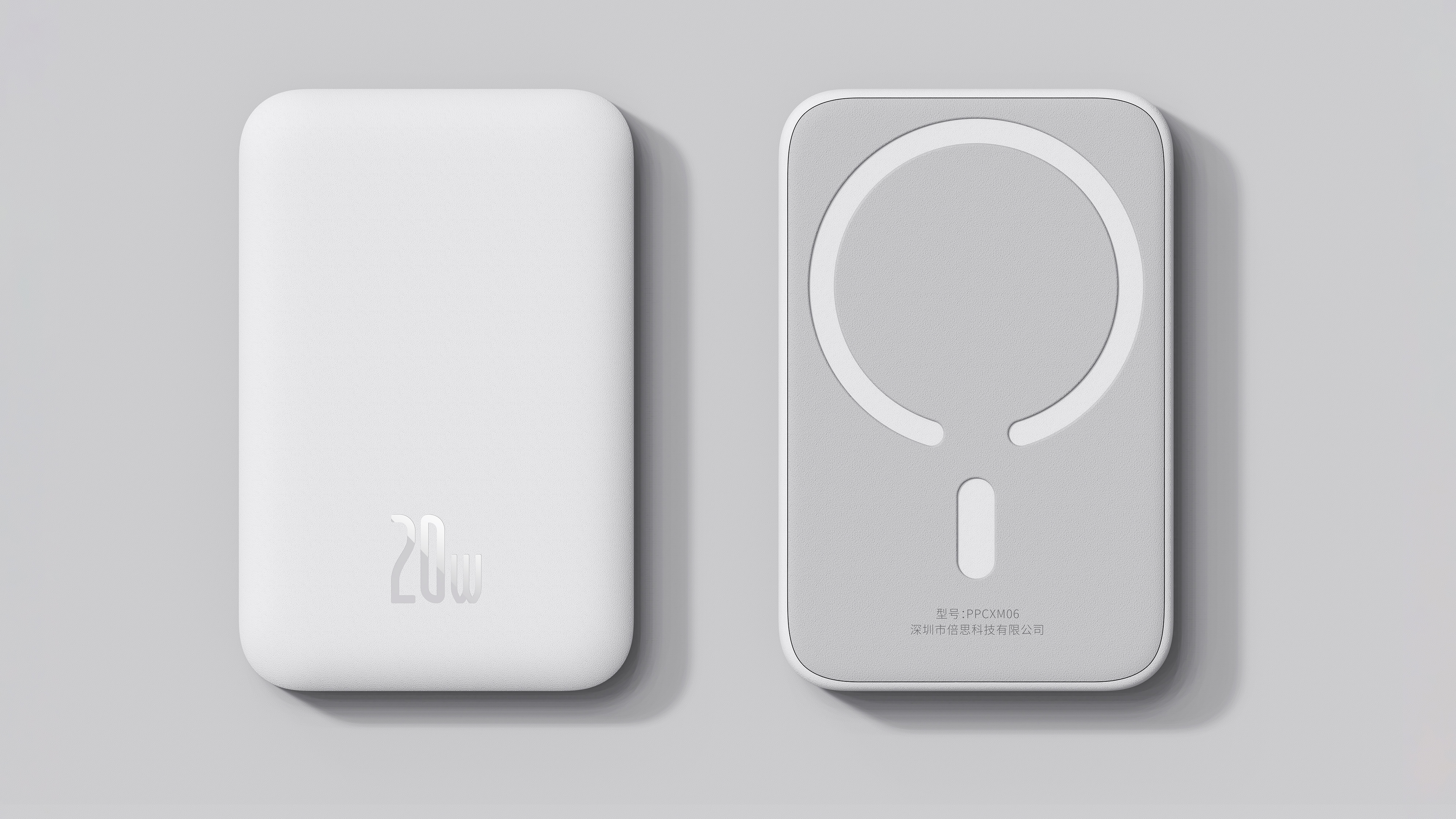 Magnetic suction wireless charging，portable source，Magnetic mobile power，Simplicity，ultrathin，Wireless charging，5000 mA，Magnetic wireless mobile power，