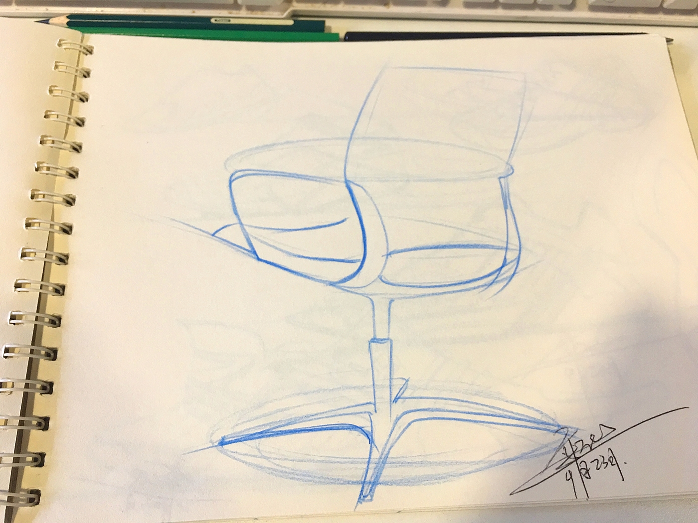 Hand drawn，