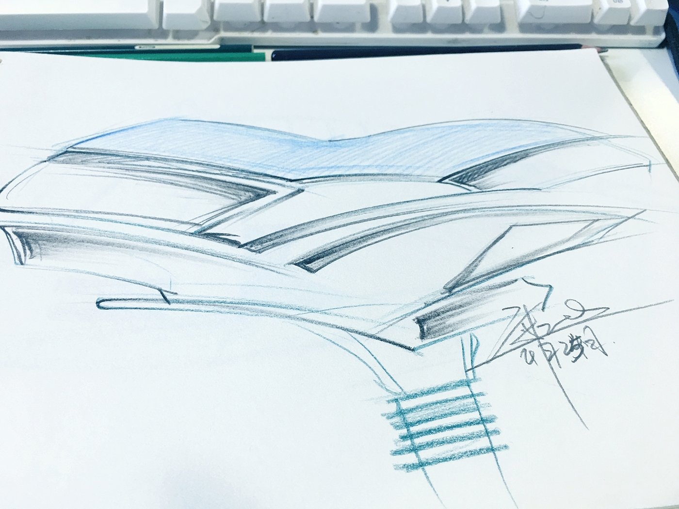Hand drawn，