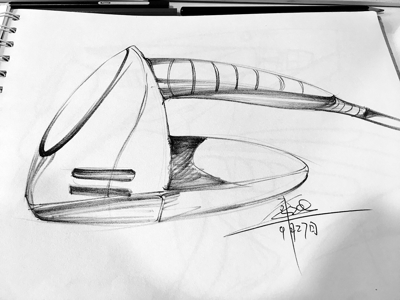 Hand drawn，