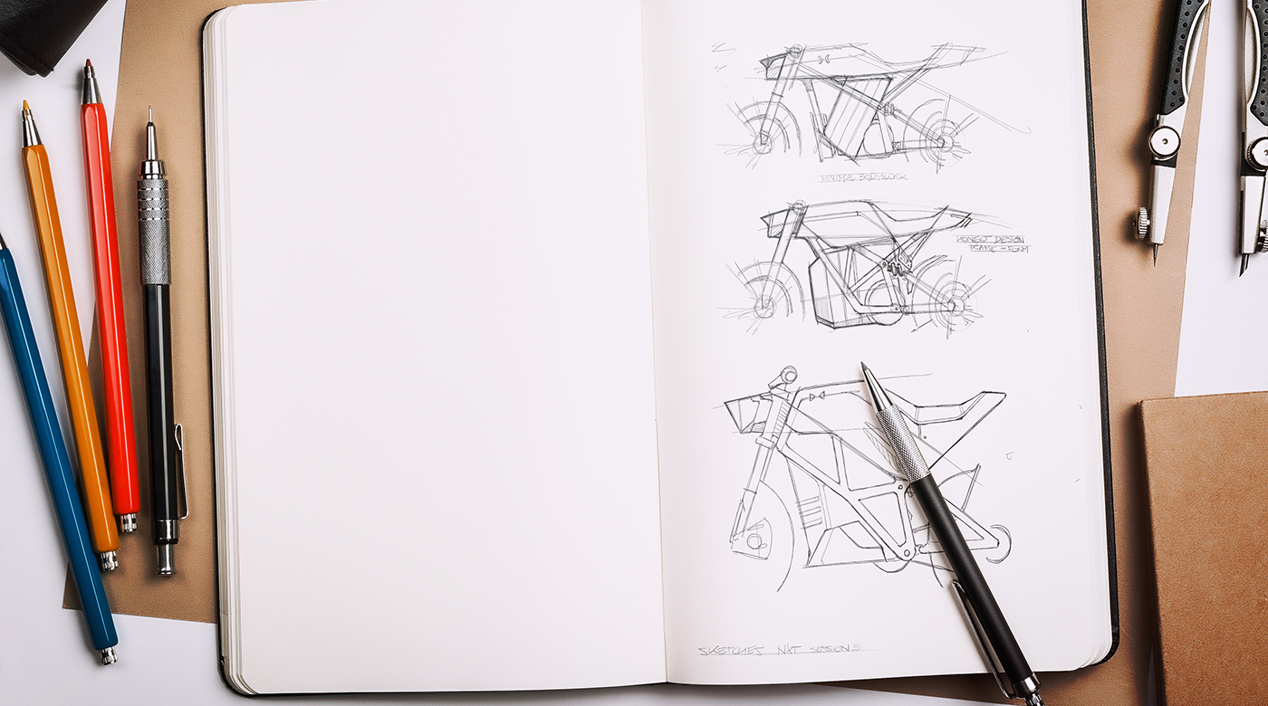 Automatic design，motorcycle，NXT，