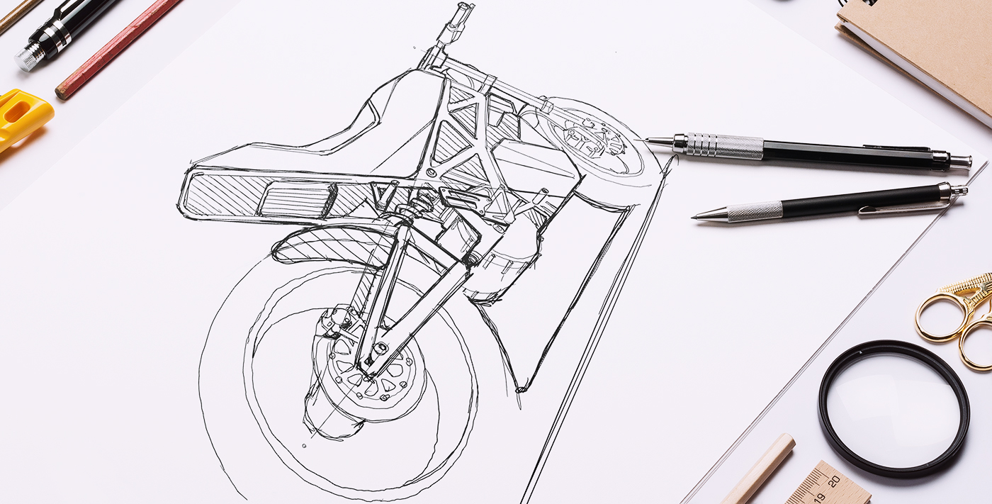 Automatic design，motorcycle，NXT，