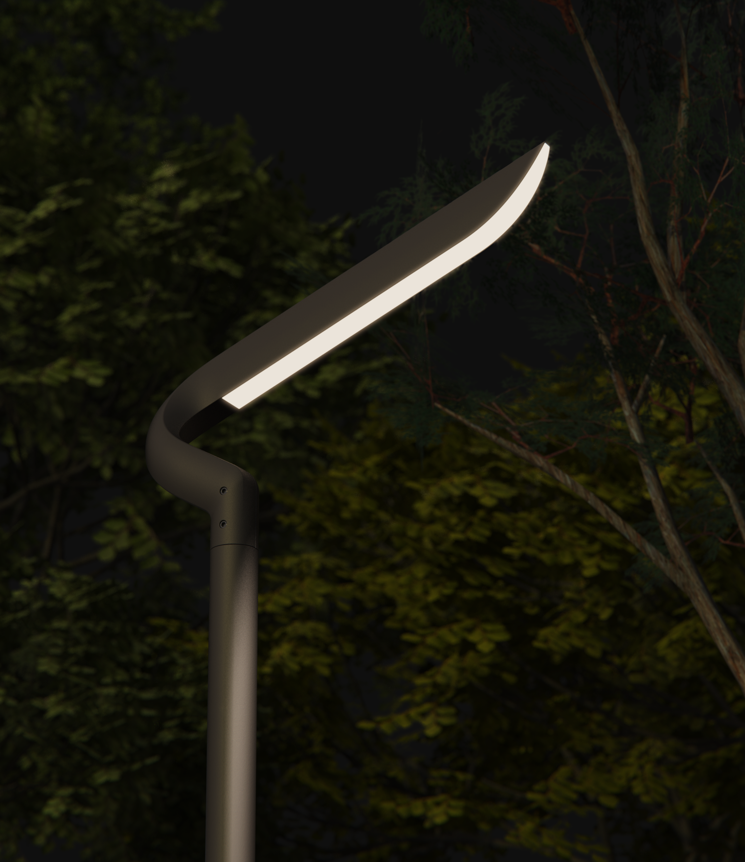 Courtyard lamp，Lamp design，industrial design，Rex Lighting，street lamp，Outdoor lighting，