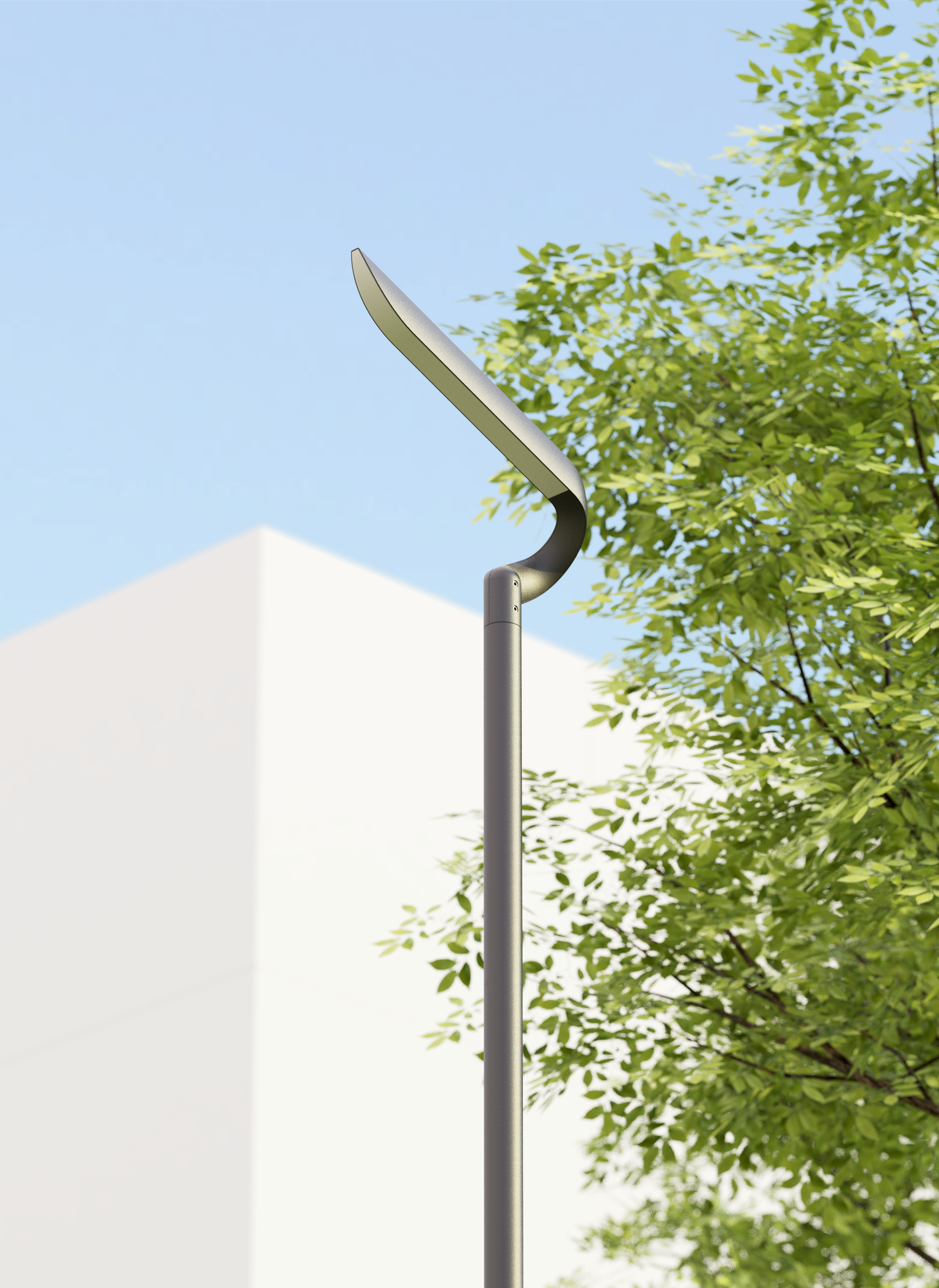 Courtyard lamp，Lamp design，industrial design，Rex Lighting，street lamp，Outdoor lighting，