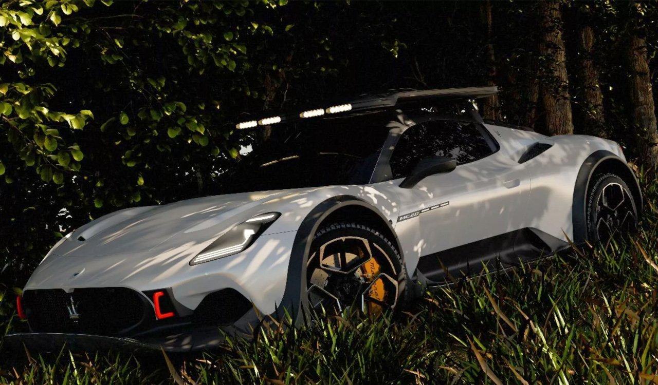 Maserati MC20，Sports car，MC Dakar Edition，new concept，