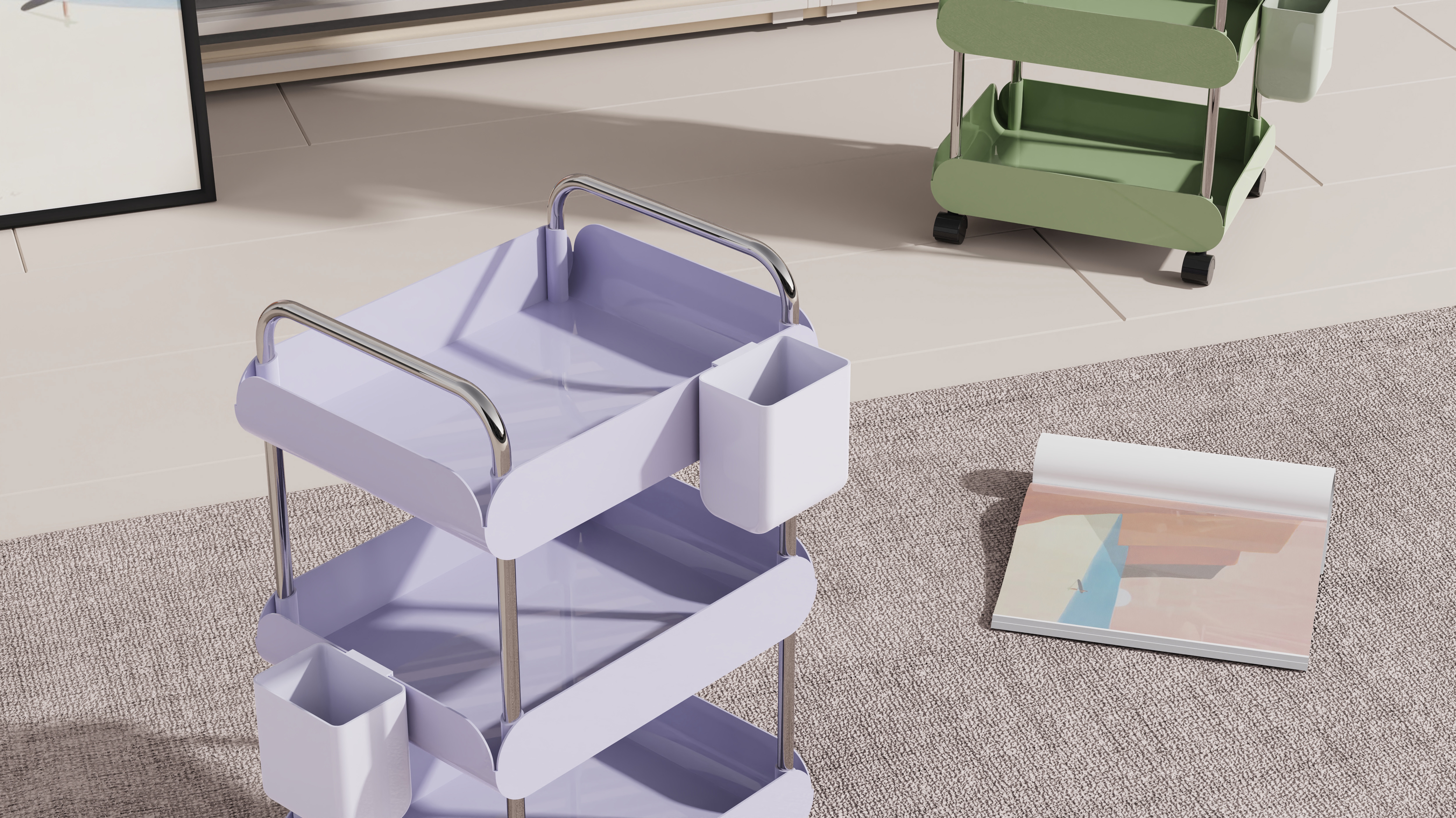 Receive，Storage Rack，Storage trolley，Storage Rack Trolley，Storage rack，Trolley，