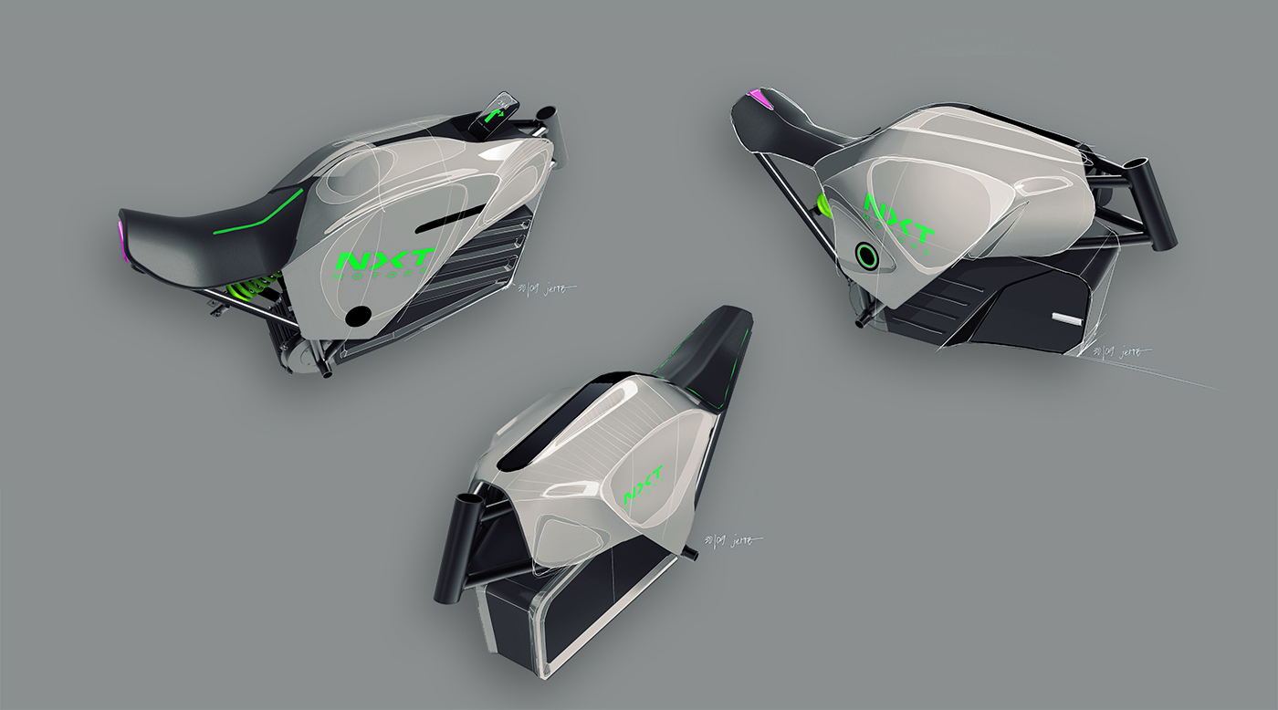 Automatic design，motorcycle，NXT，