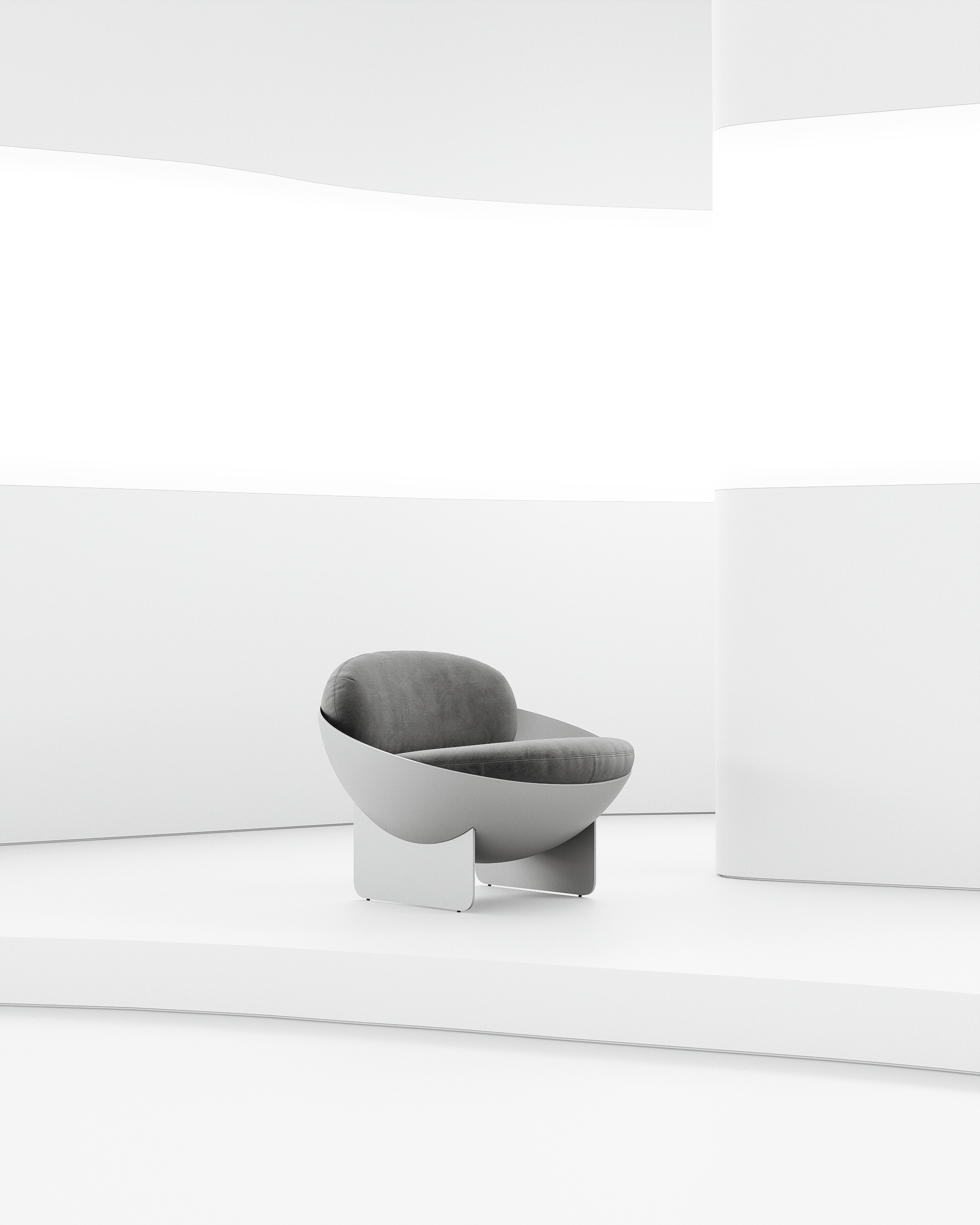 Oco，Home Furnishing，Simple design，Art，Armchair，
