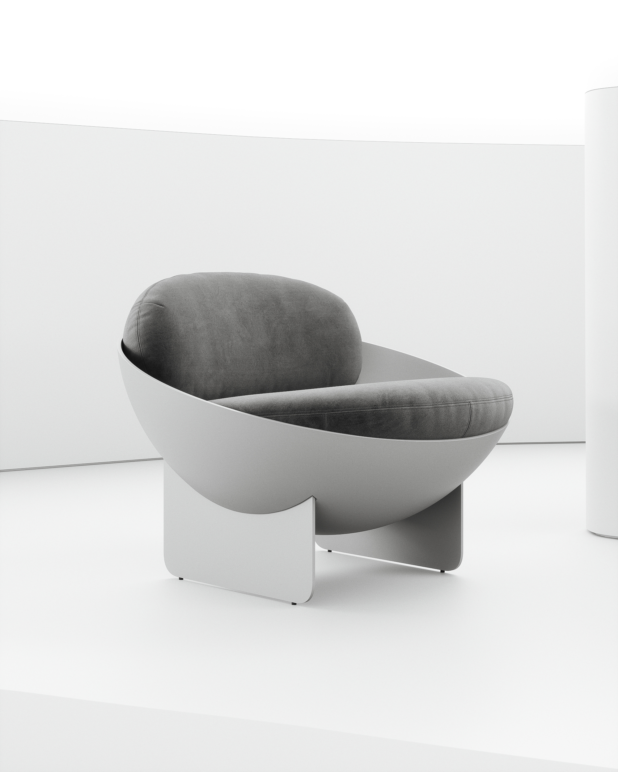 Oco，Home Furnishing，Simple design，Art，Armchair，