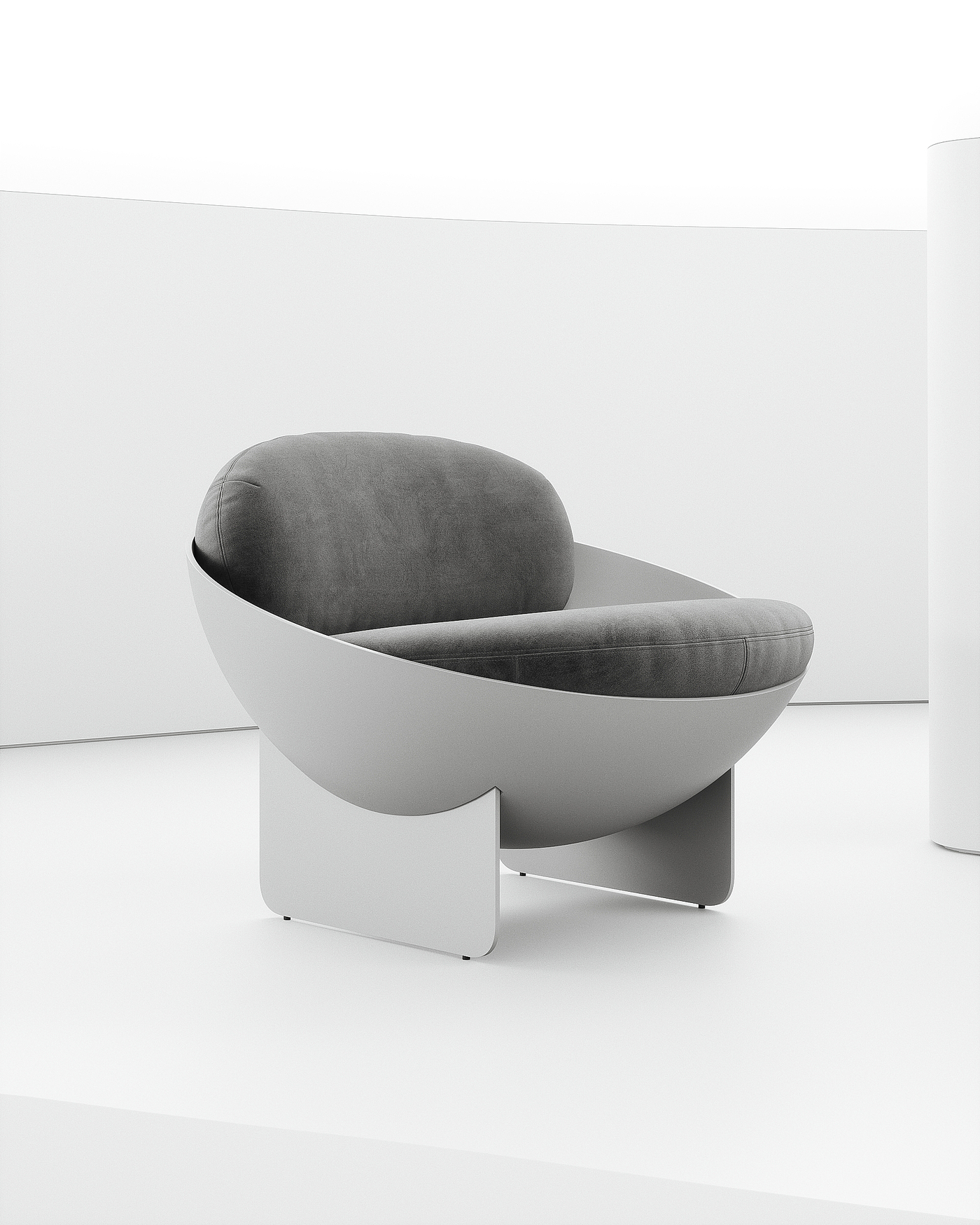Oco，Home Furnishing，Simple design，Art，Armchair，