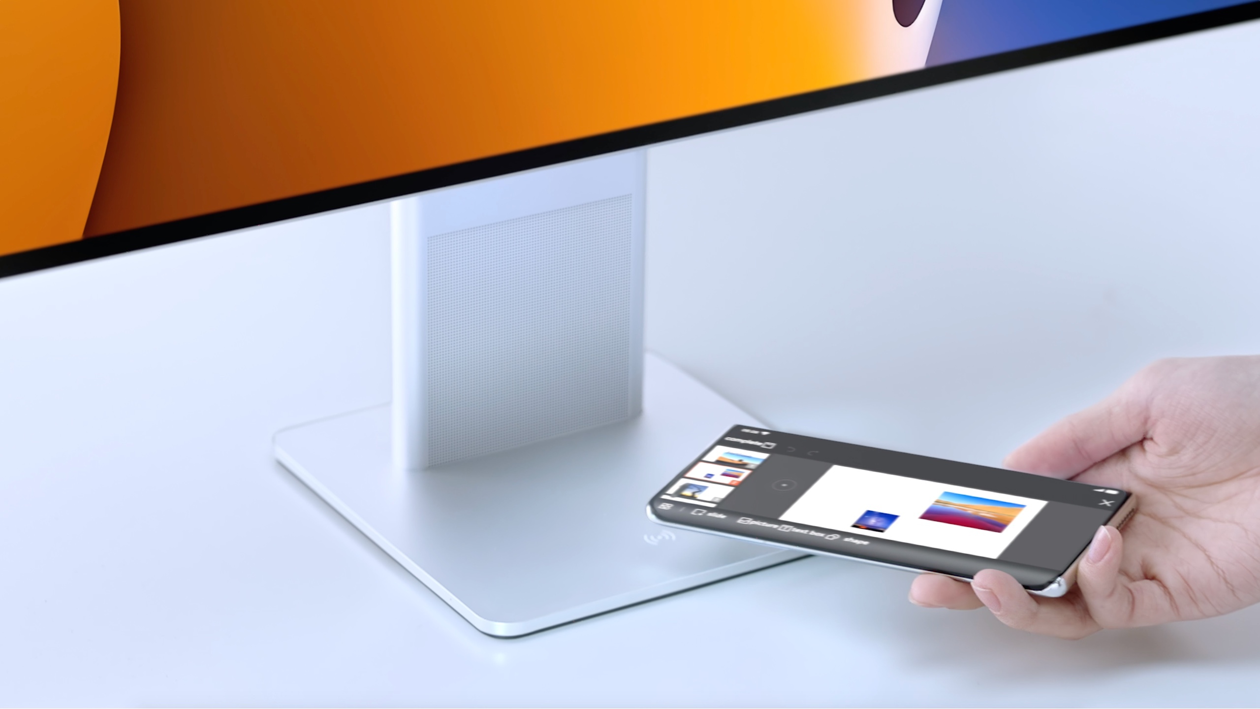 Huawei，monitor，wireless，True Color，product design，