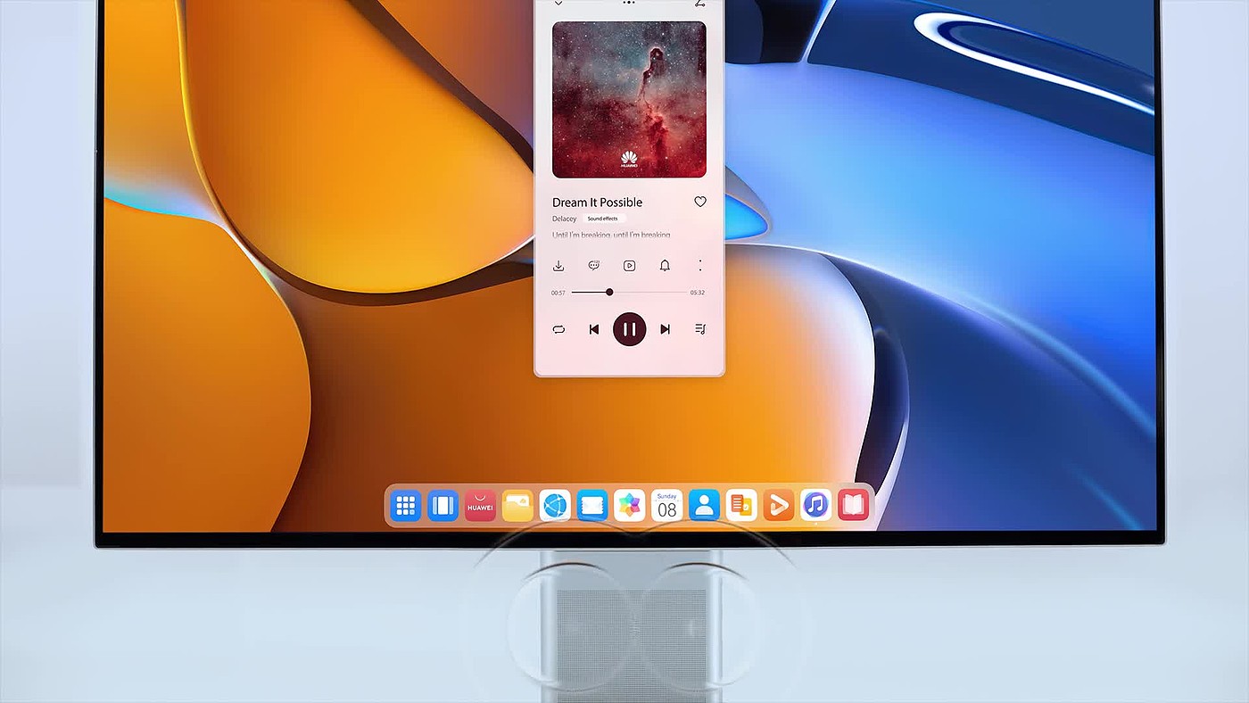 Huawei，monitor，wireless，True Color，product design，