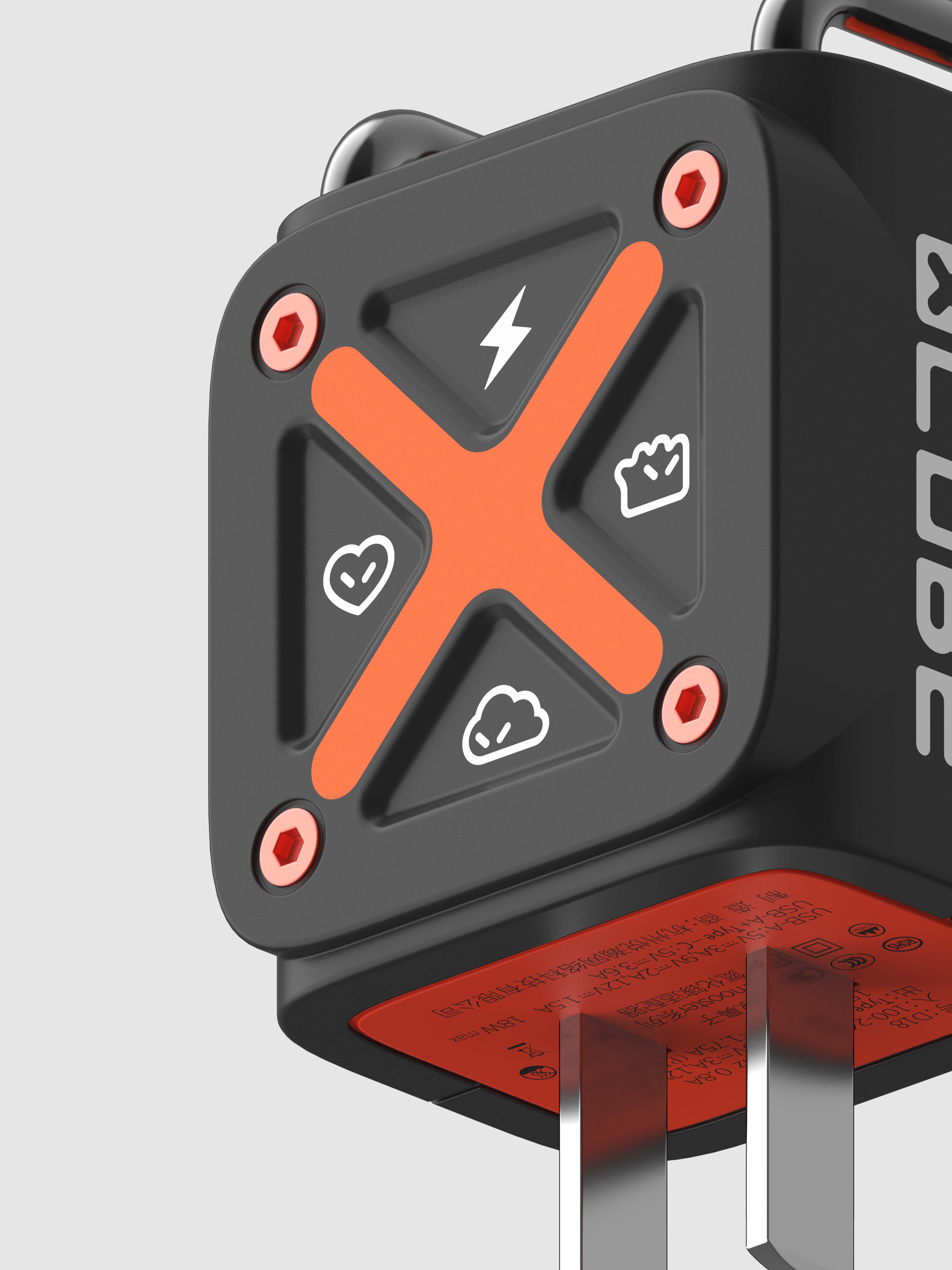 Big Monster，dmooster，industrial design，Adapter，Gallium nitride，Charger，Chaopin，Tide card，