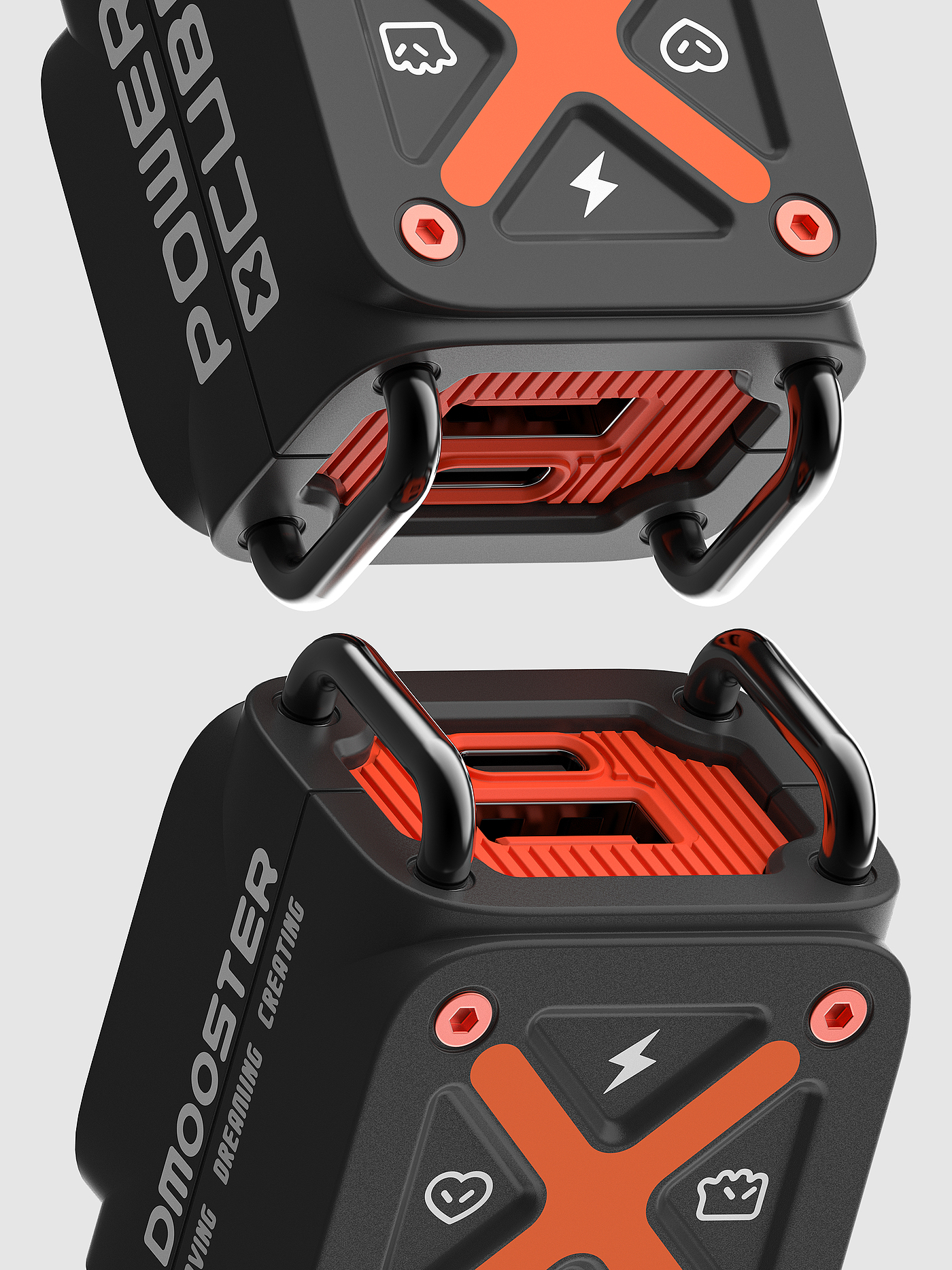 Big Monster，dmooster，industrial design，Adapter，Gallium nitride，Charger，Chaopin，Tide card，