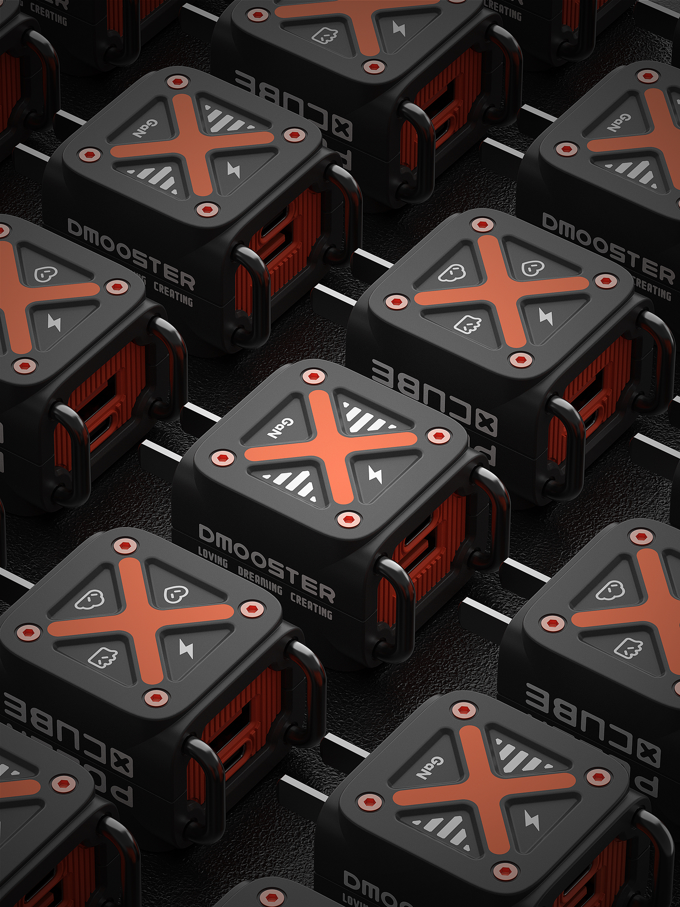 Big Monster，dmooster，industrial design，Adapter，Gallium nitride，Charger，Chaopin，Tide card，