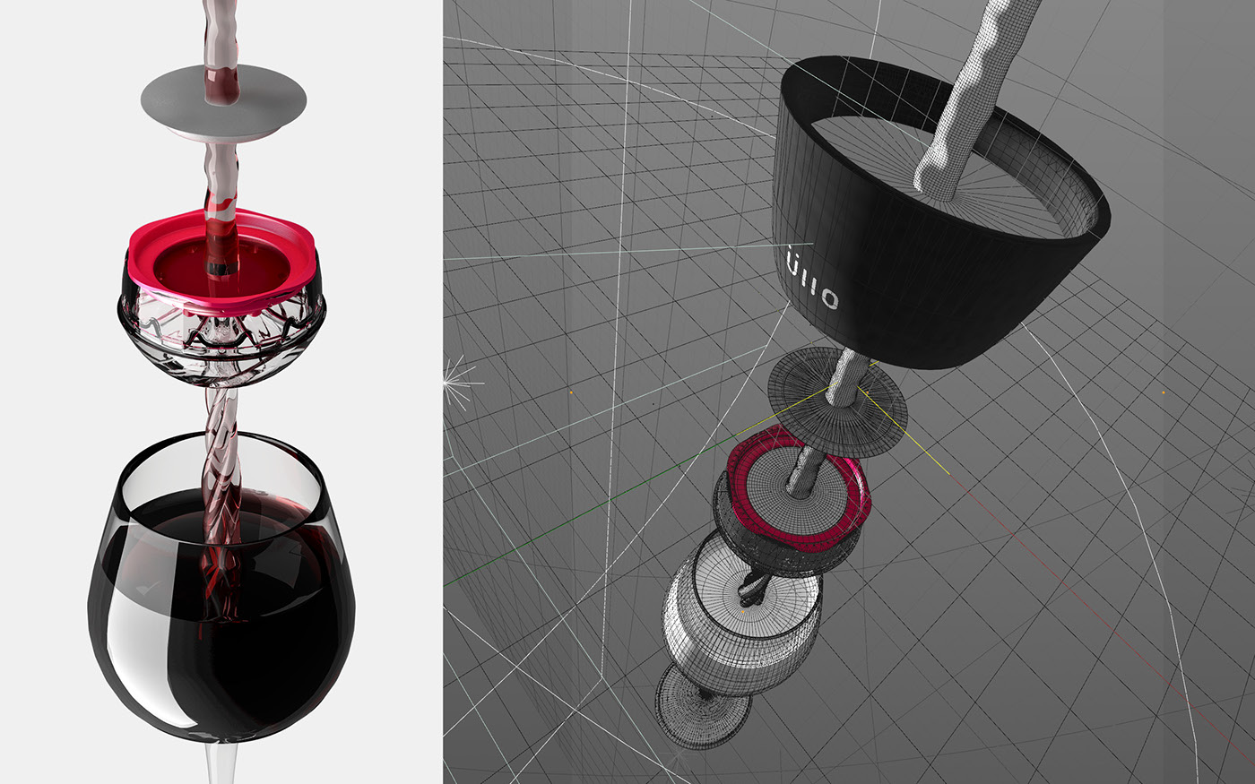 Wine purifier，üllo，