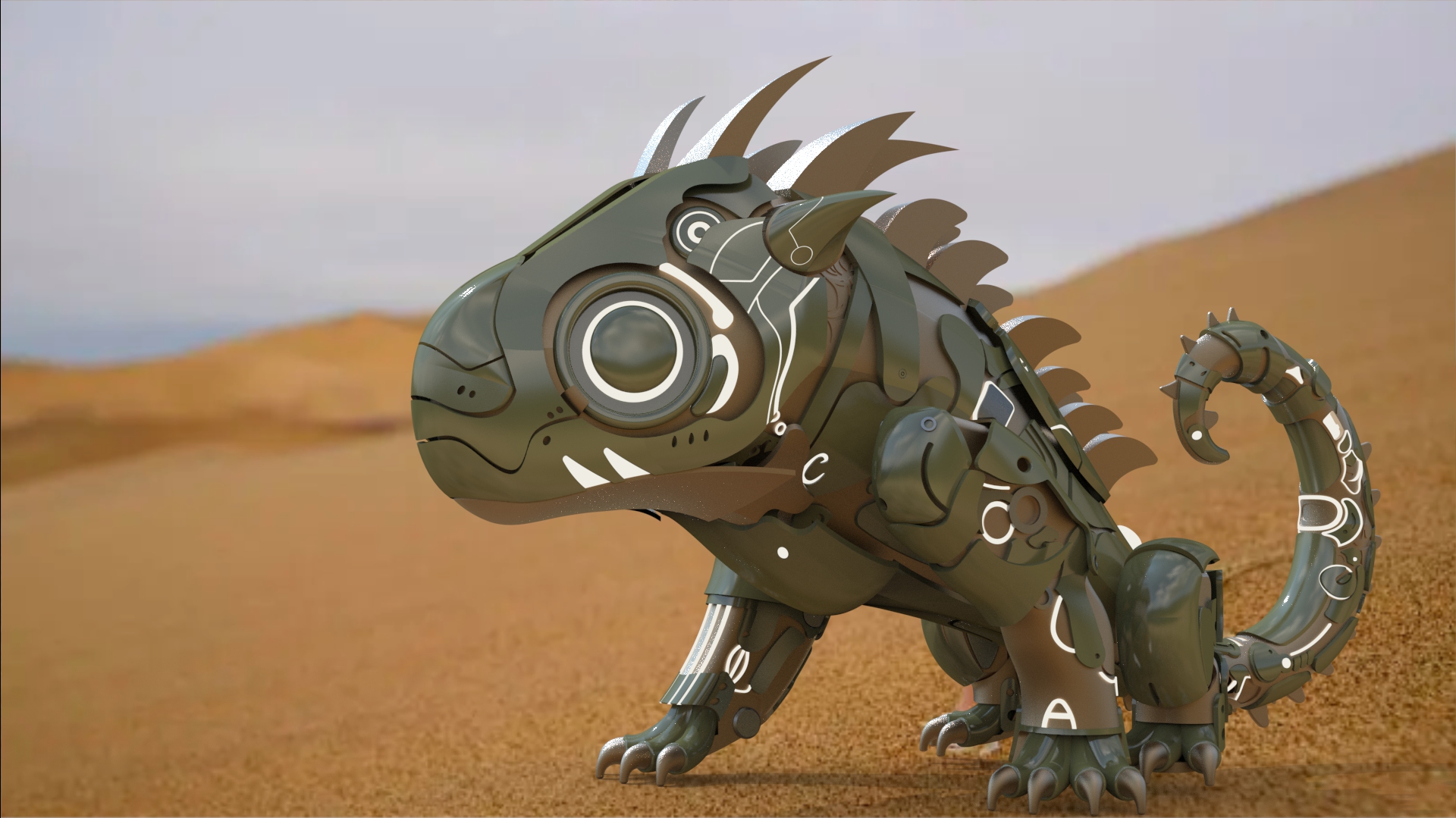 Mechanics，bionics，chameleon，