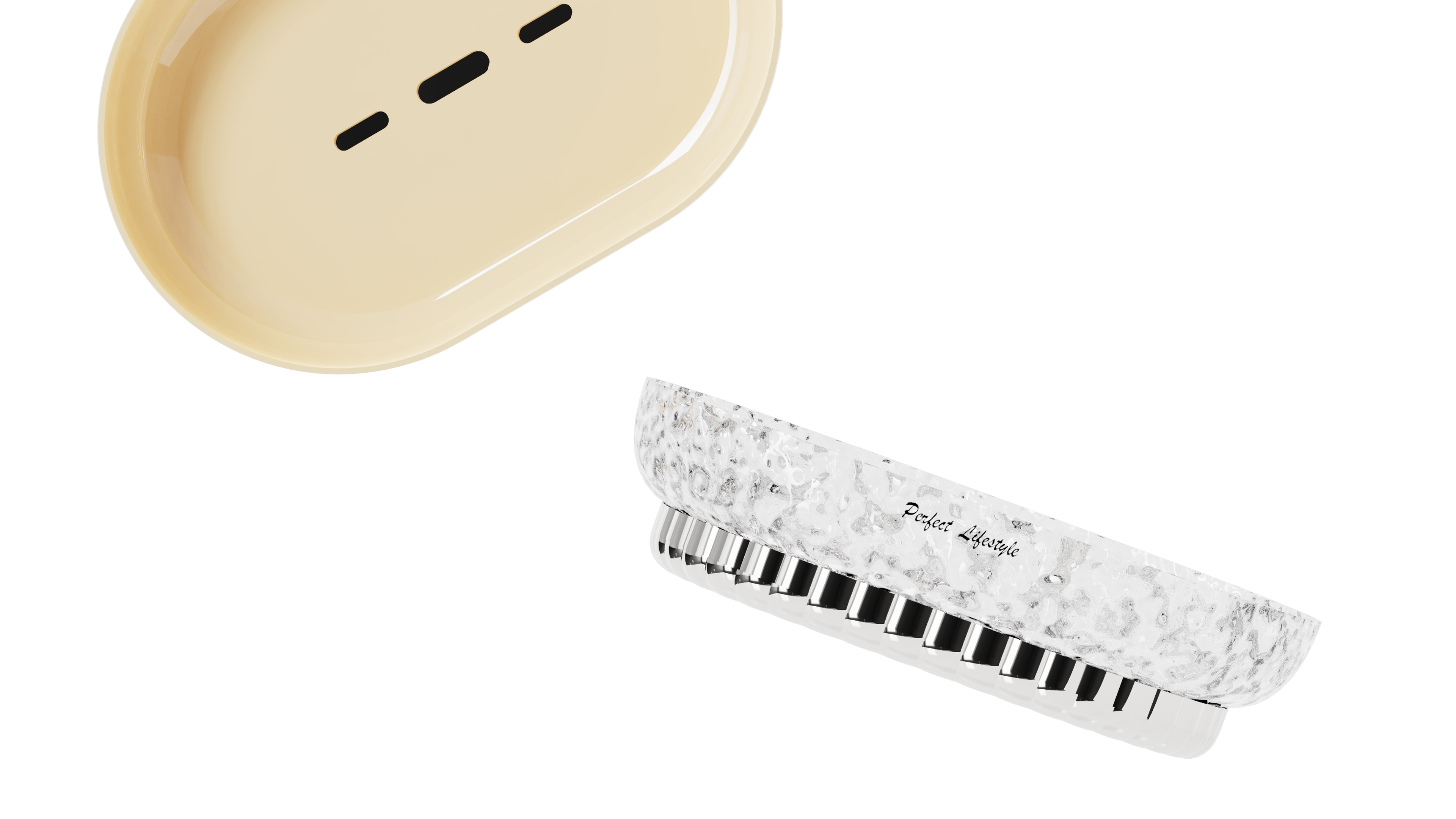 originality，Light luxury，wave，Soap box，Home Furnishing，Fruit tray，Home Furnishing，Storage rack，