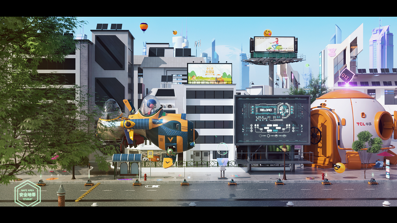 TCL Central，Character animation，IP，three-dimensional，