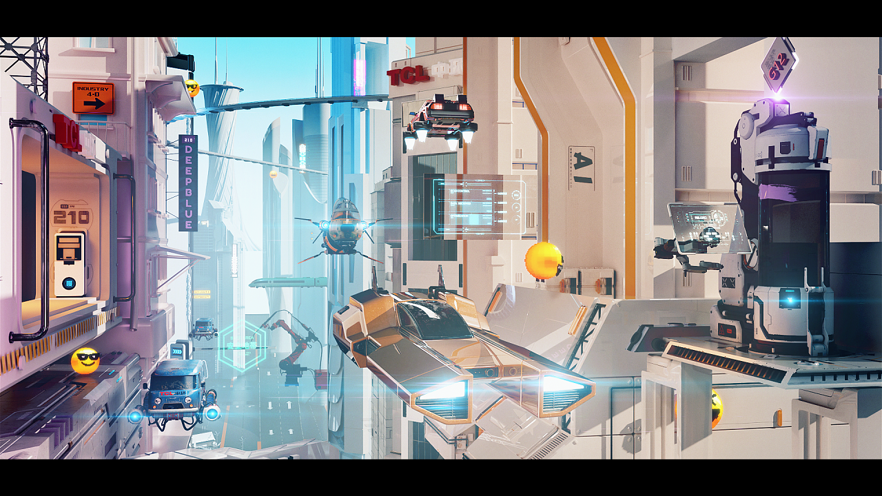 TCL Central，Character animation，IP，three-dimensional，