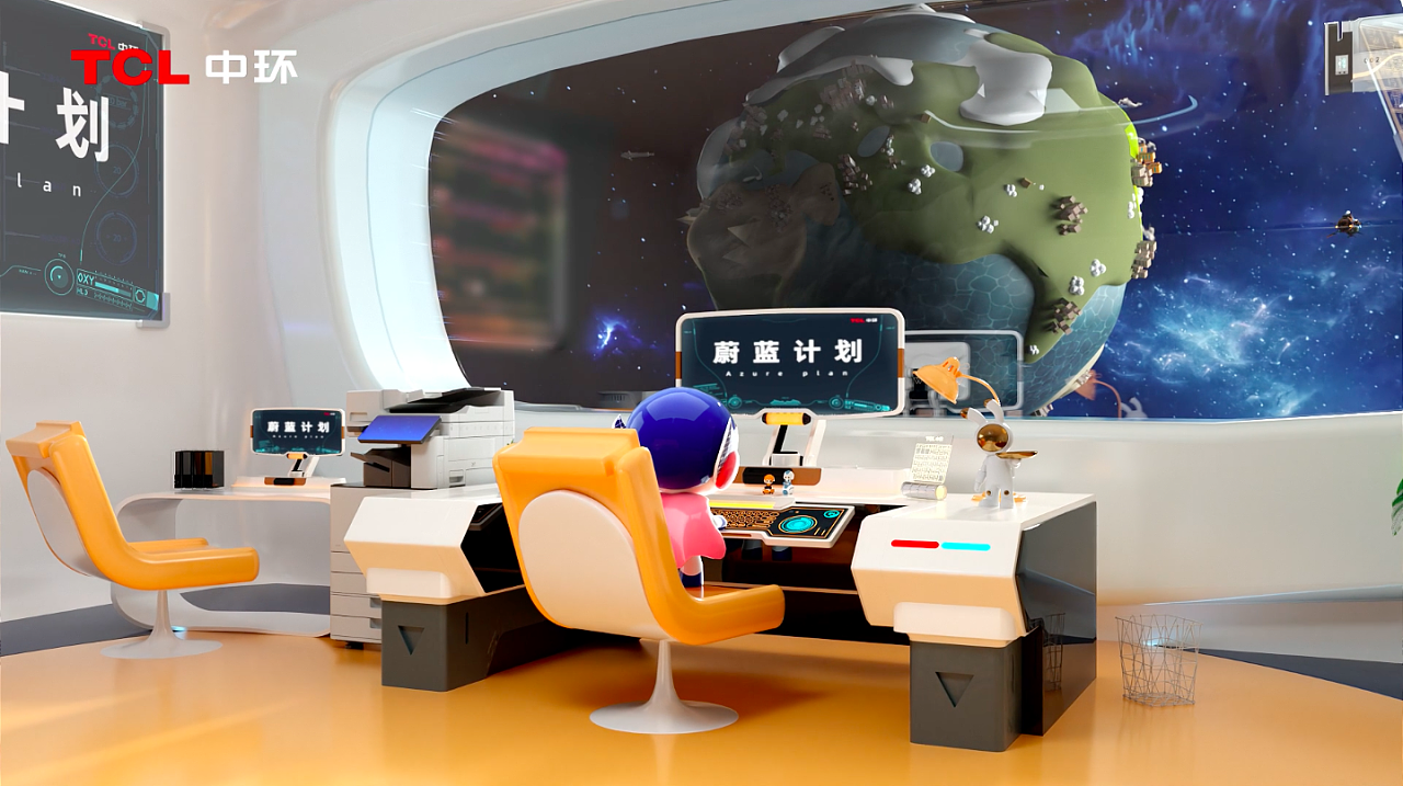 TCL Central，Character animation，IP，three-dimensional，