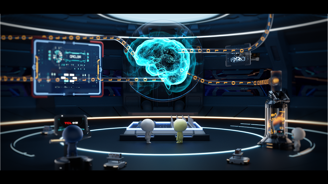 TCL Central，Character animation，IP，three-dimensional，