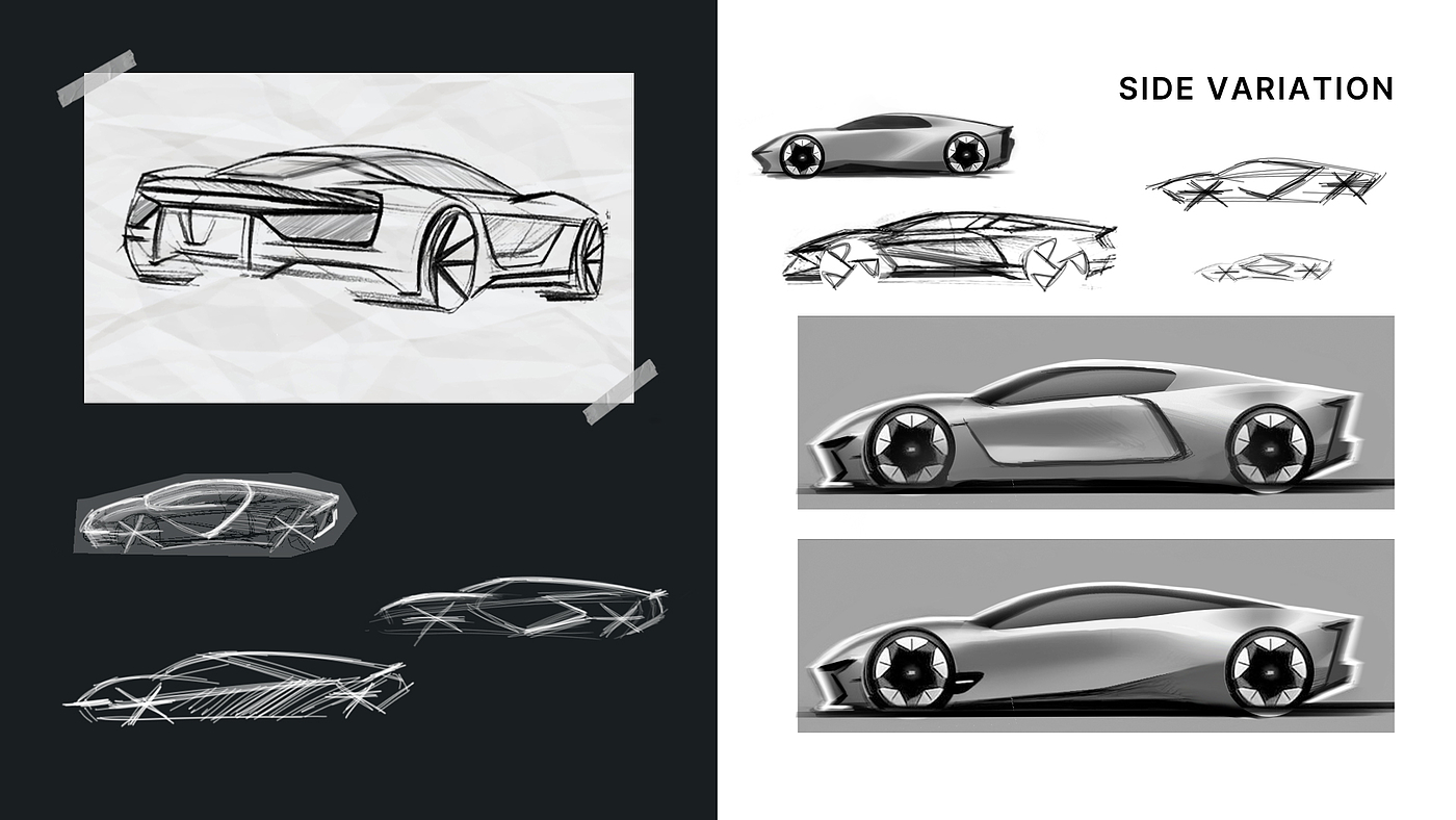 HONDA-EV，Super car，Vehicle design，