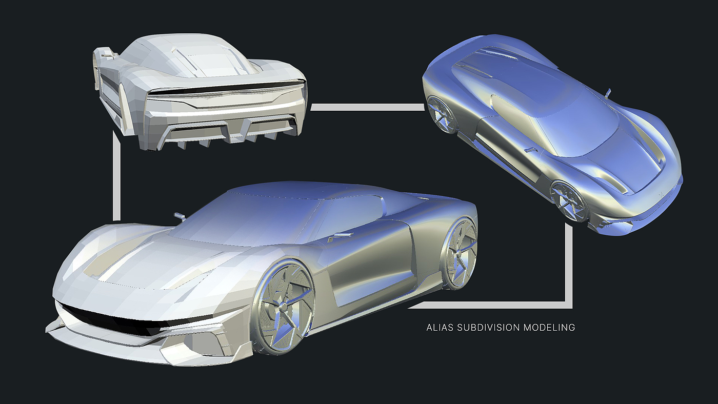 HONDA-EV，超级跑车，车辆设计，