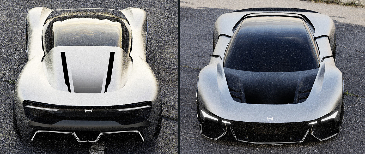 HONDA-EV，Super car，Vehicle design，
