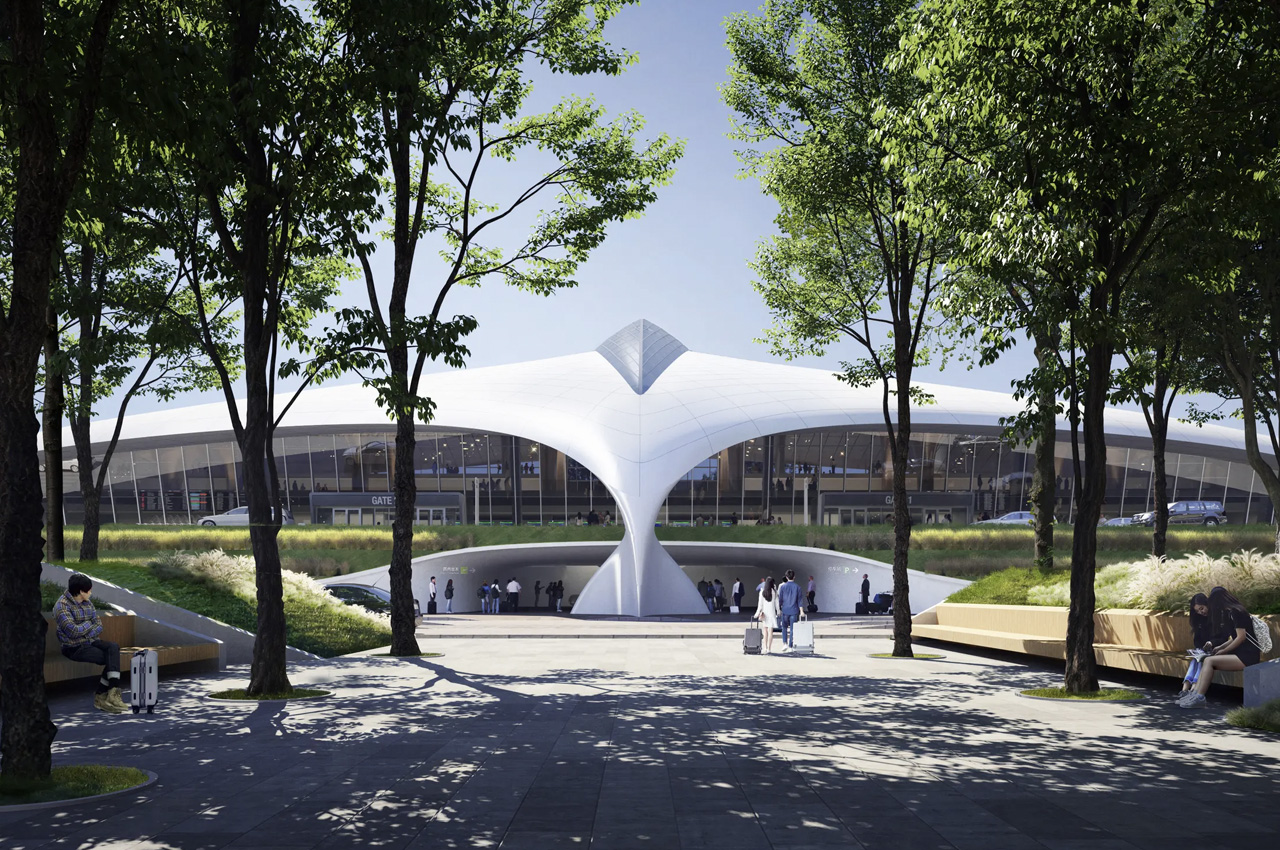 Lishui Airport，Bird-shaped，environmental design，Architecture，