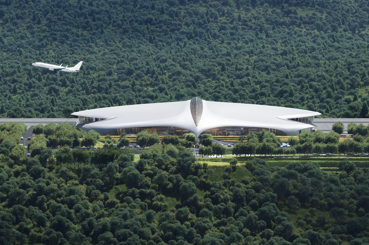 Lishui Airport，Bird-shaped，environmental design，Architecture，