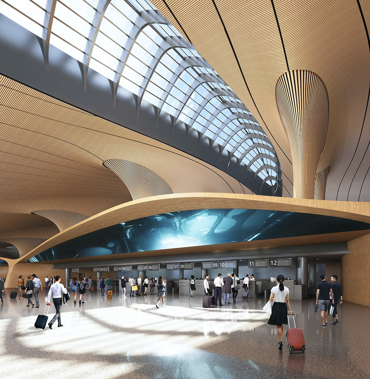 Lishui Airport，Bird-shaped，environmental design，Architecture，