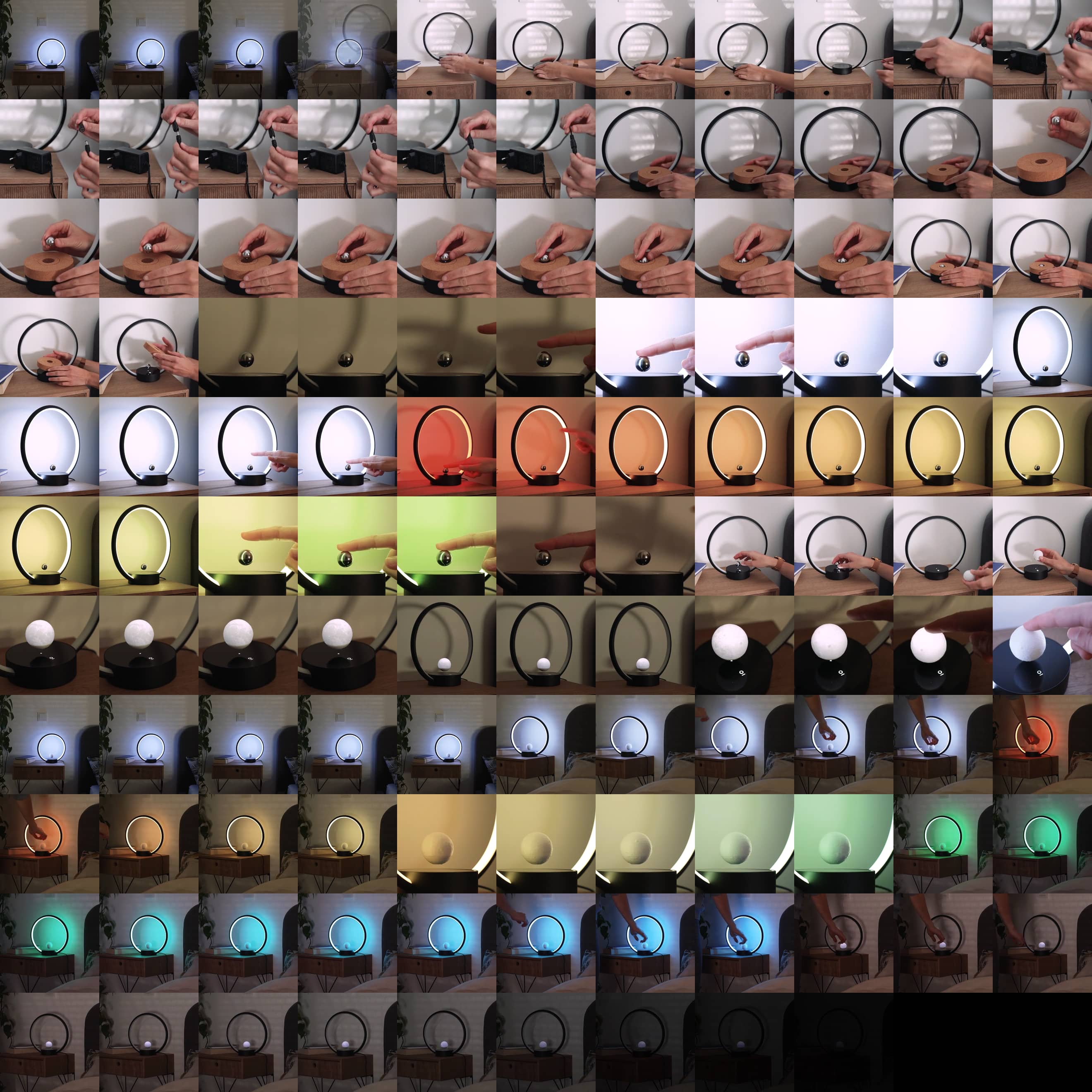 ring light，Futurism，suspension，household electrical appliances，