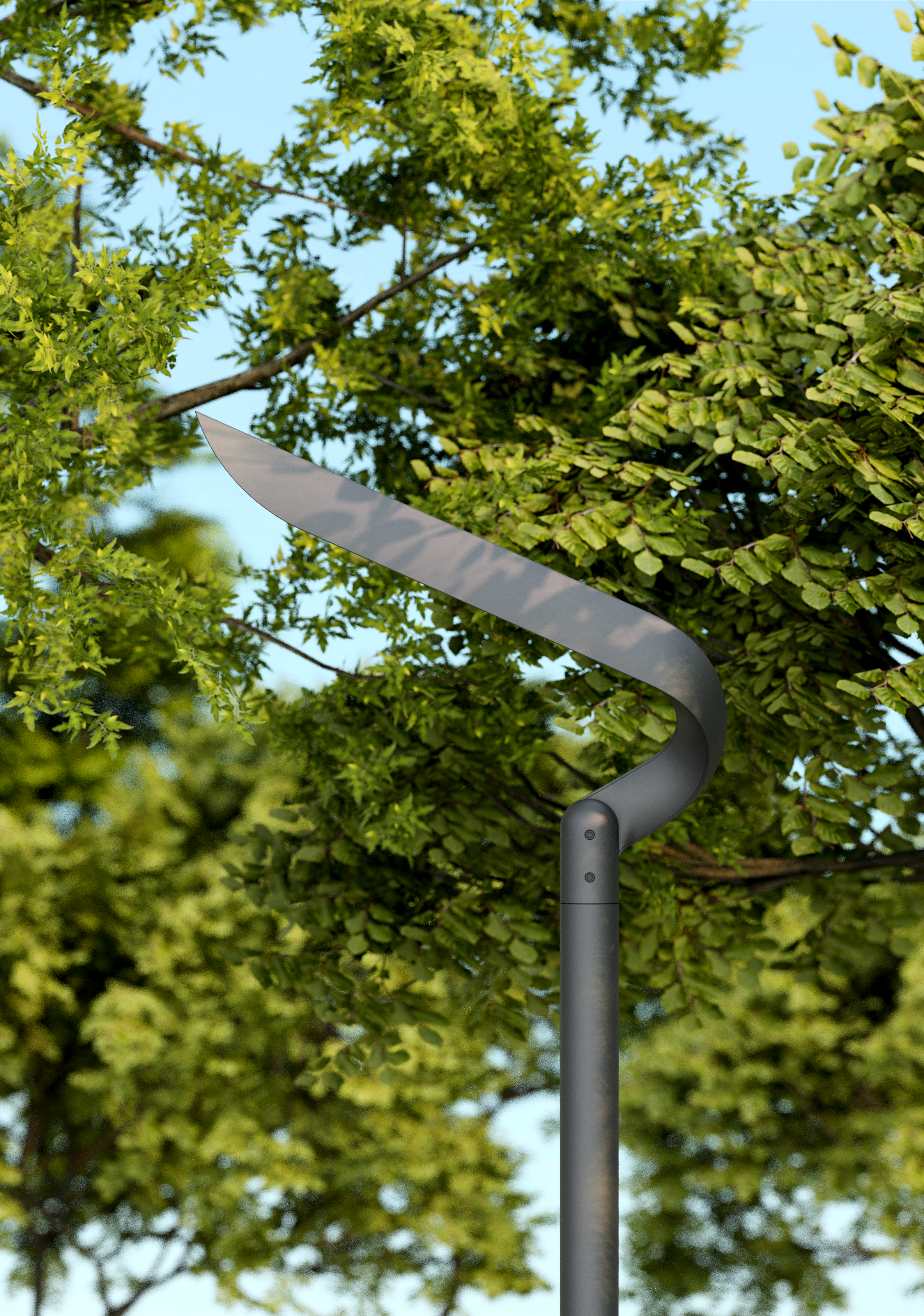 Courtyard lamp，Lamp design，industrial design，Rex Lighting，street lamp，Outdoor lighting，