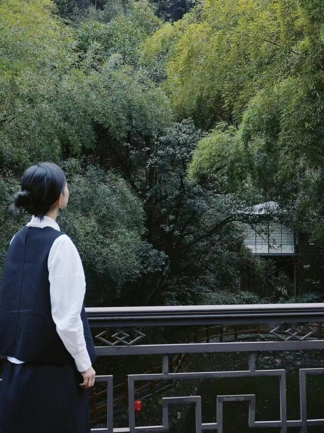 Objective return，China Pavilion，Mu Hui Tea Pavilion，